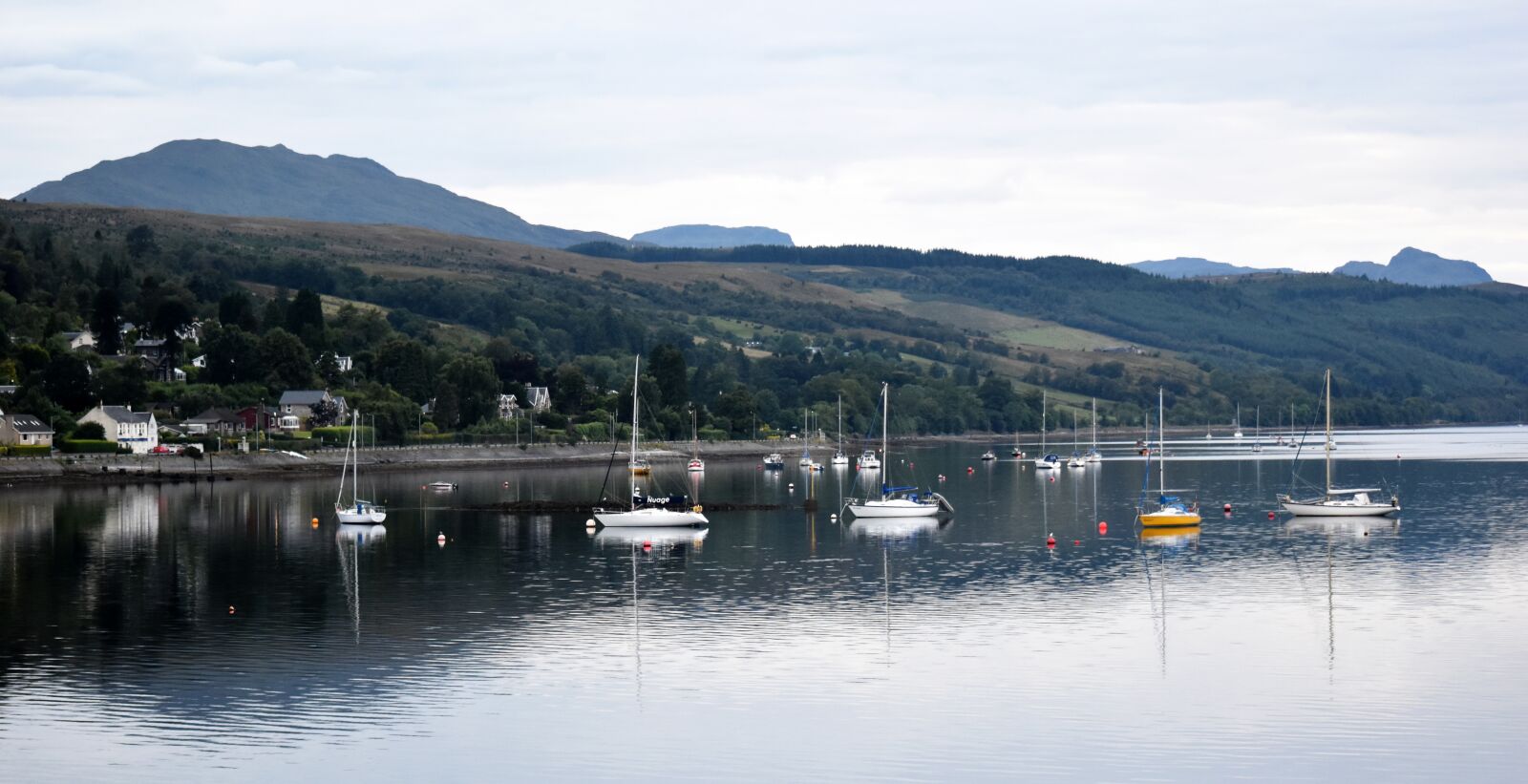 Nikon D5500 sample photo. Hills, boats, sea photography