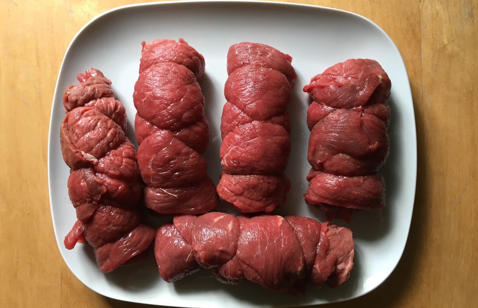 Apple iPhone 6s sample photo. Beef roulades, irish, beef photography