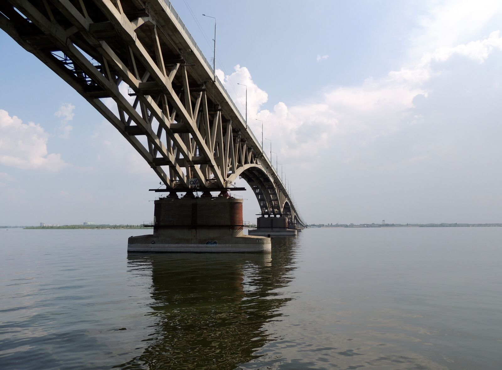 Nikon Coolpix P510 sample photo. Bridge, river, saratov photography
