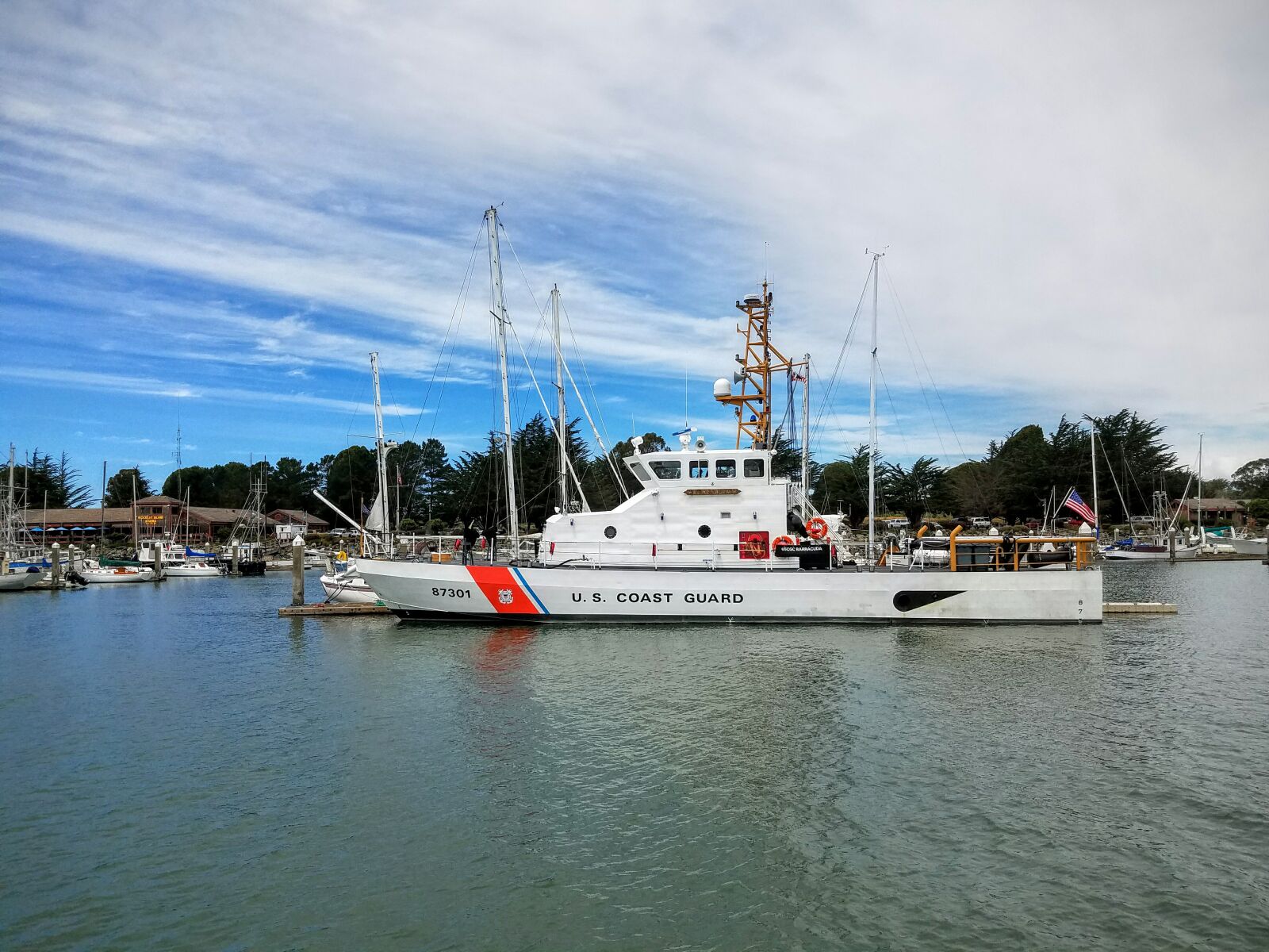 Samsung Galaxy S7 Edge sample photo. California, coast, guard photography