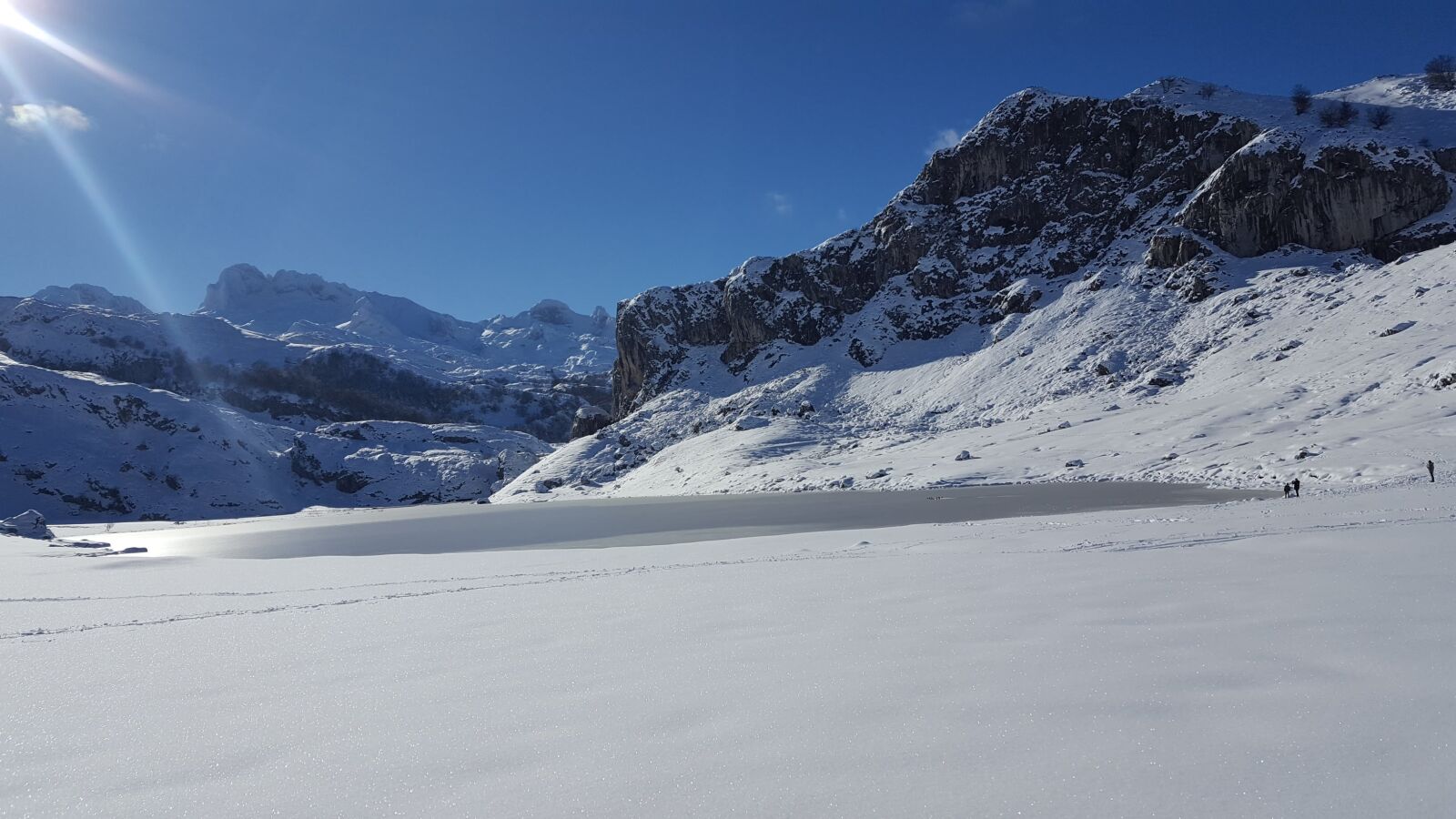 Samsung Galaxy S6 sample photo. Snow, mountain, winter photography