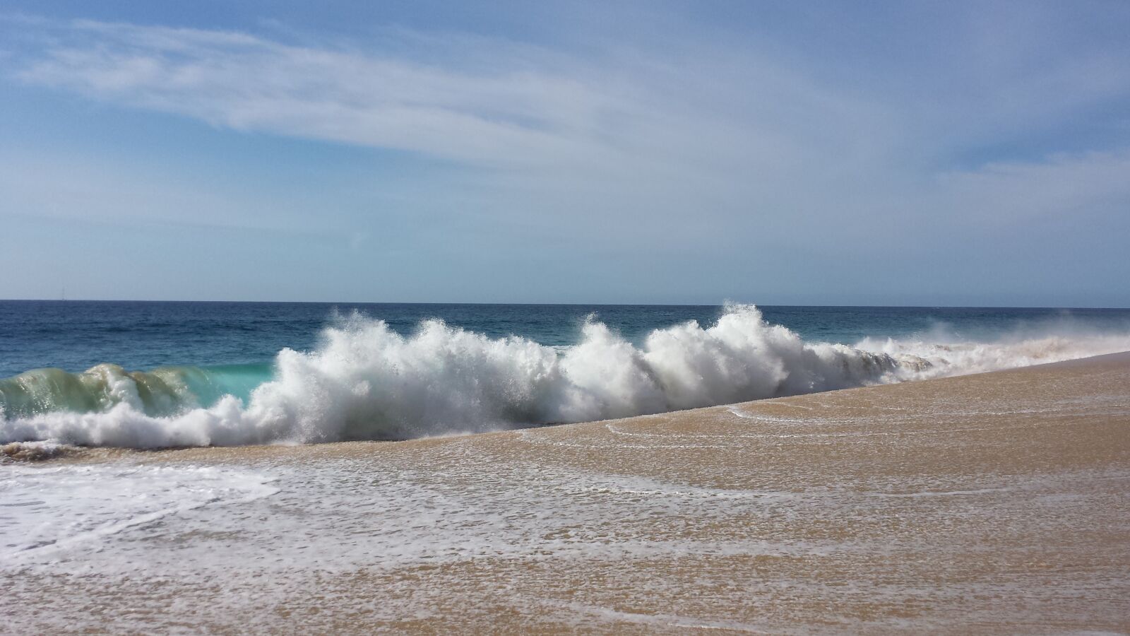 Samsung Galaxy S4 sample photo. Beach, waves, ocean photography