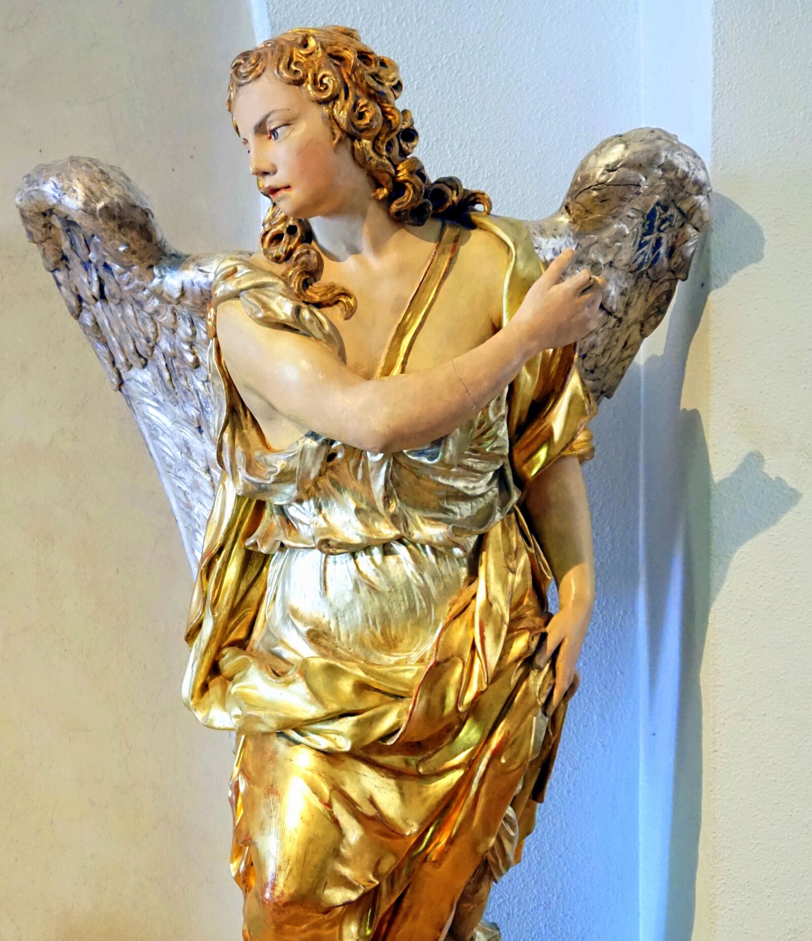 Sony Alpha a5000 (ILCE 5000) sample photo. Angel, church, art photography