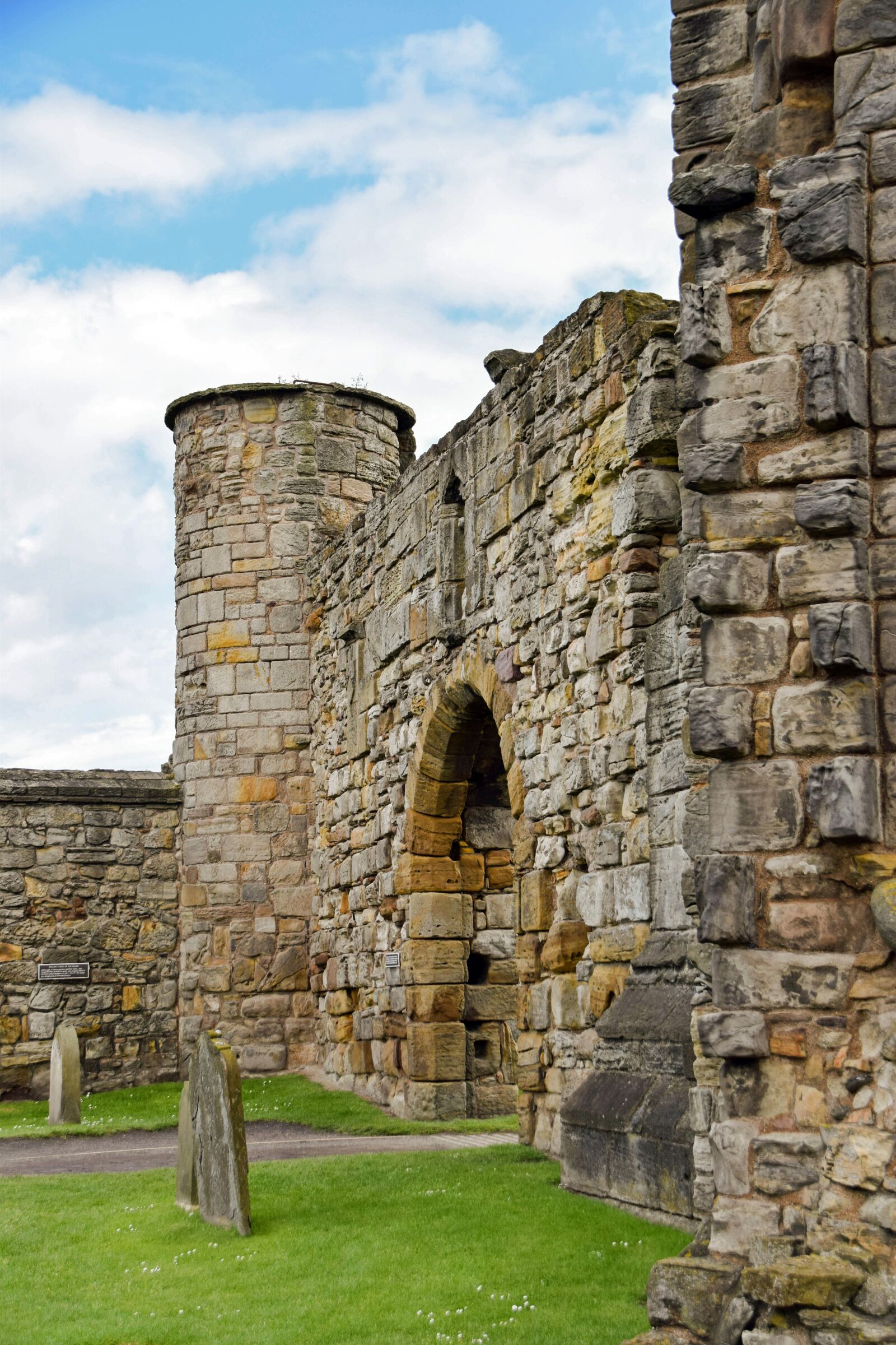 Nikon D3300 sample photo. Scotland, st andrews, cathedral photography