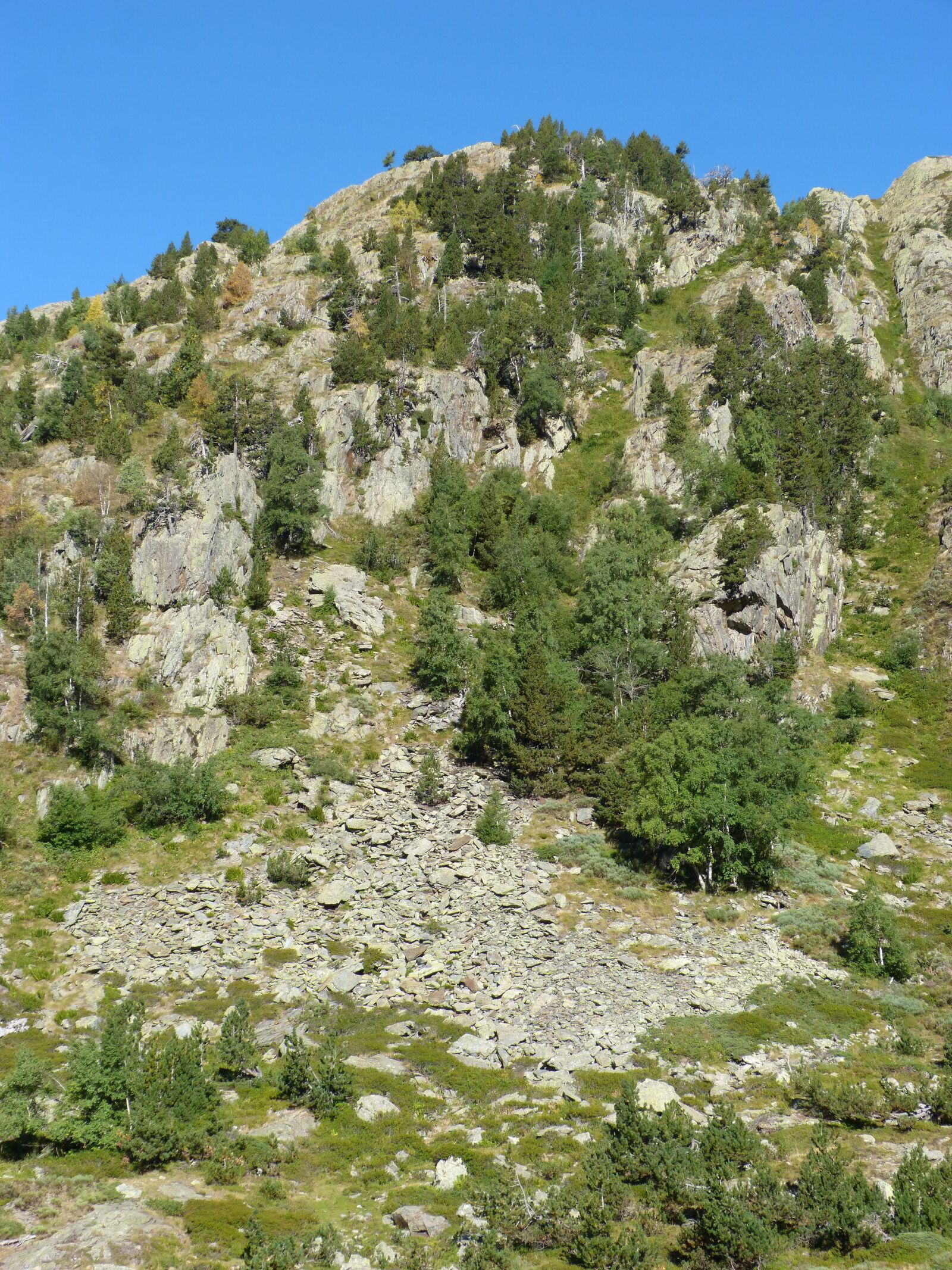 Panasonic DMC-FZ62 sample photo. High mountain, pyrenees, round photography