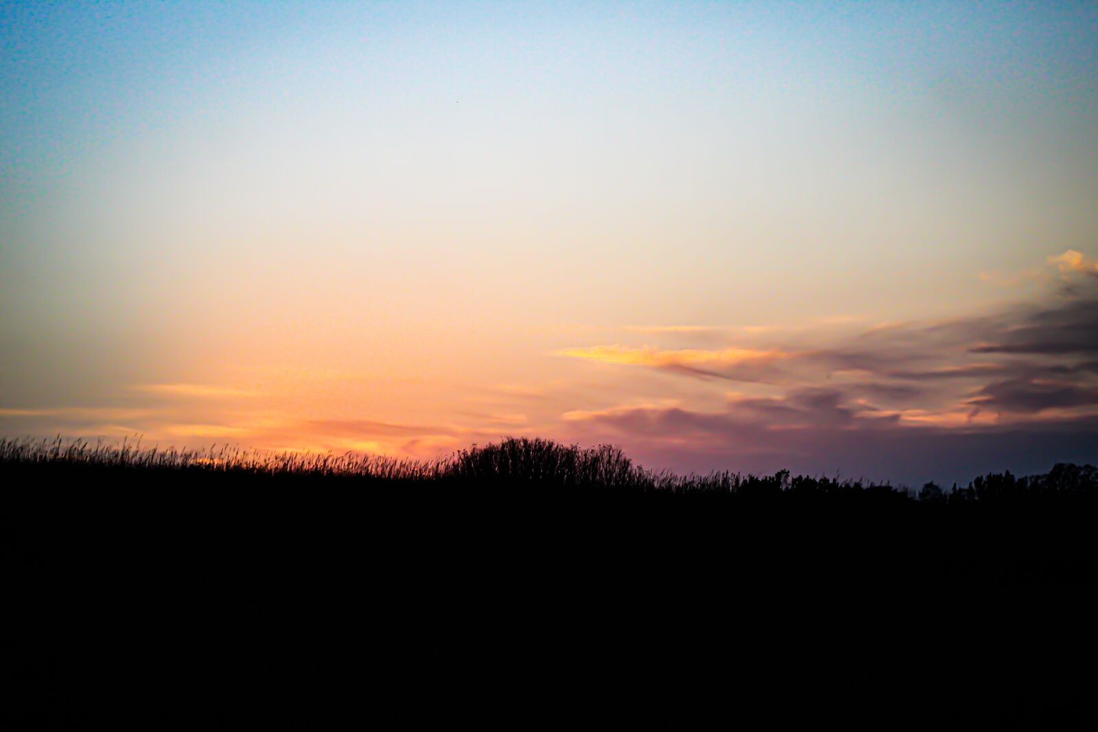 EF75-300mm f/4-5.6 sample photo. Sunset, landscape, nature photography
