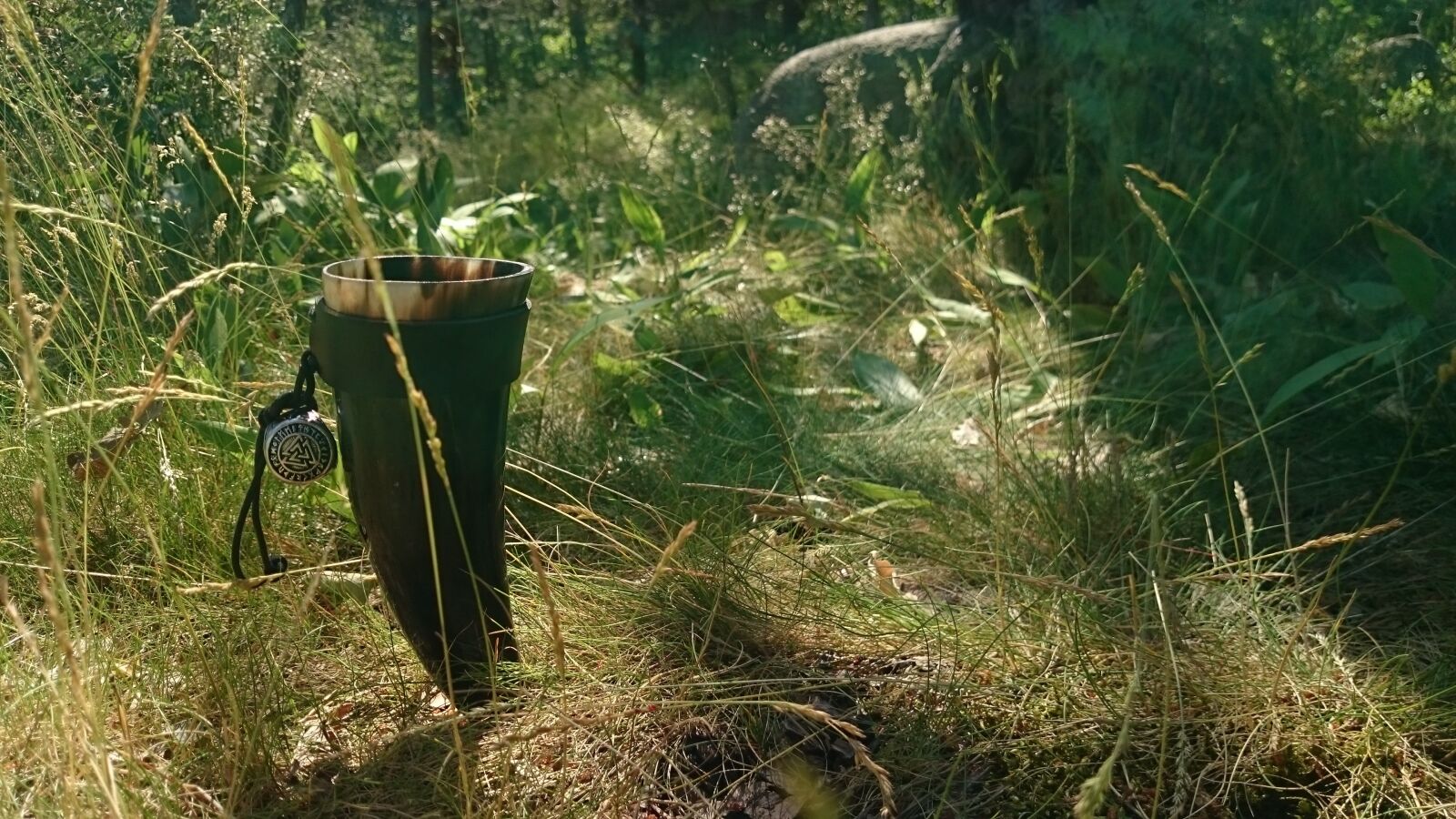 Sony Xperia Z1 sample photo. Horn, valknut, vikings photography