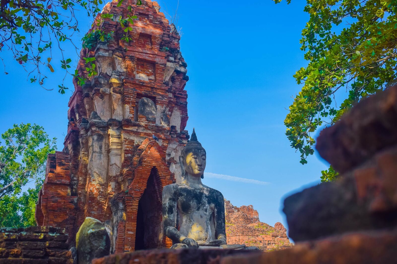Nikon D5300 sample photo. Ayutthaya historical park, old photography