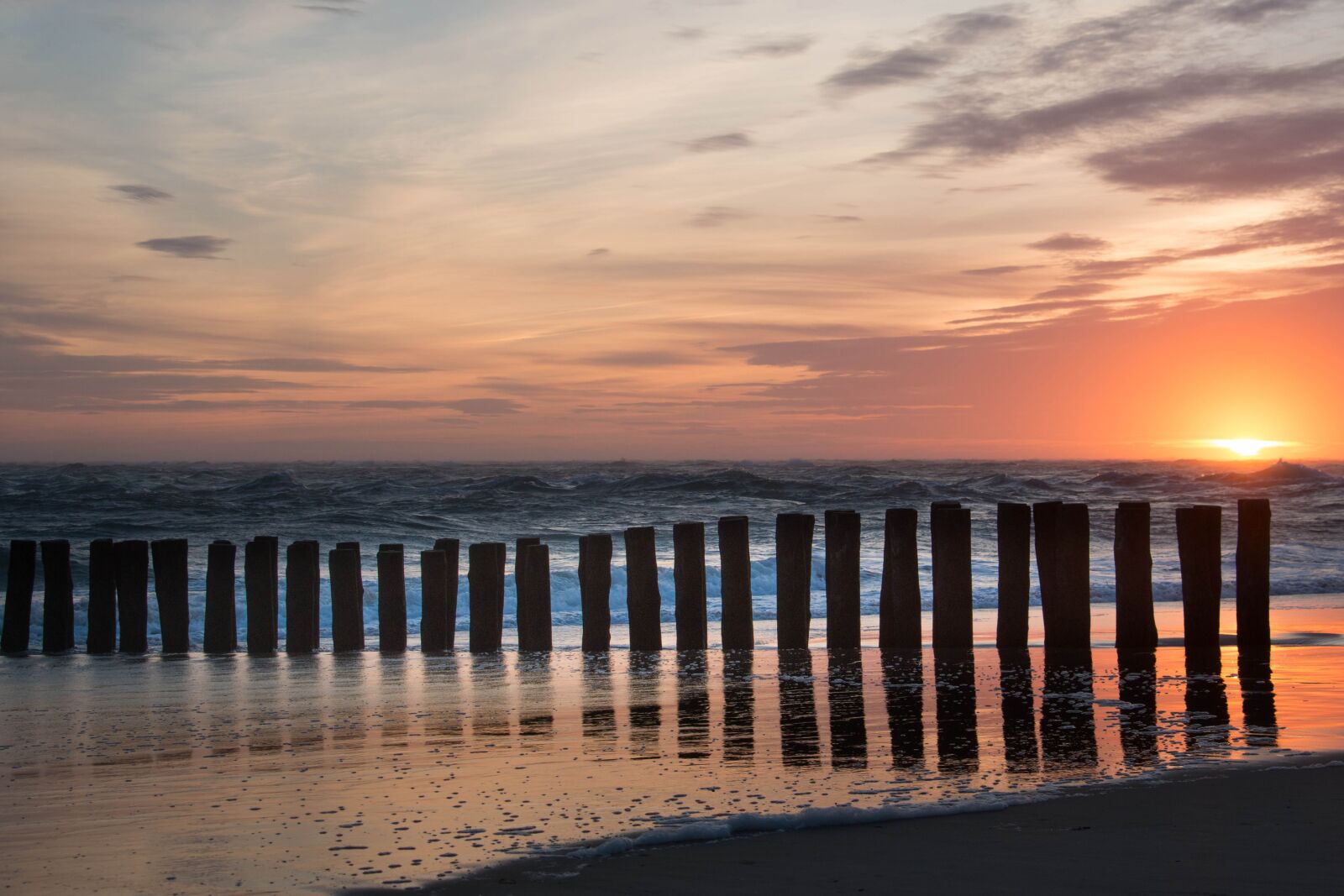 Canon EOS 70D sample photo. Ocean, sunset, sky photography