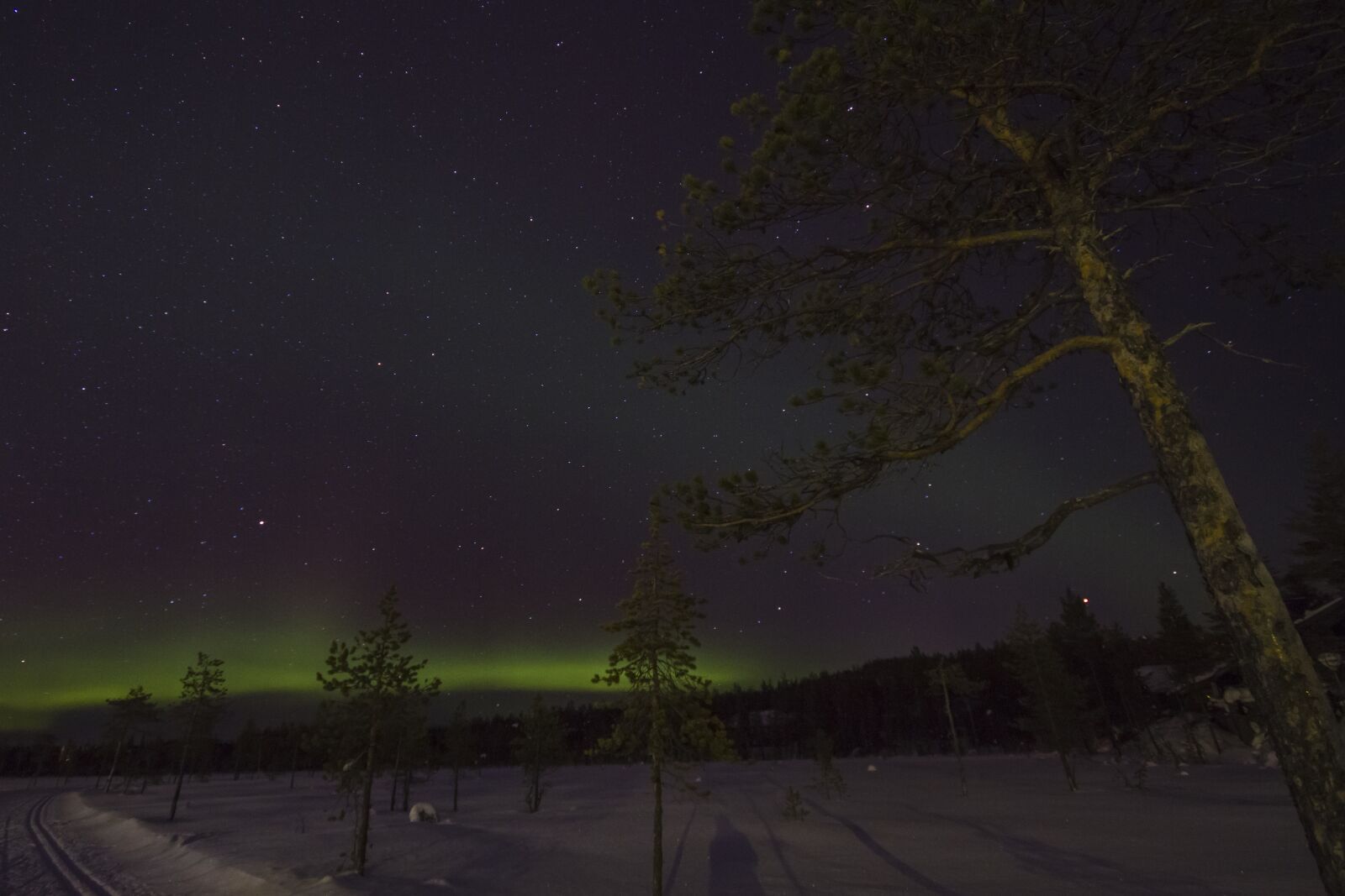 Canon EOS 7D sample photo. Lapland, winter, aurora photography