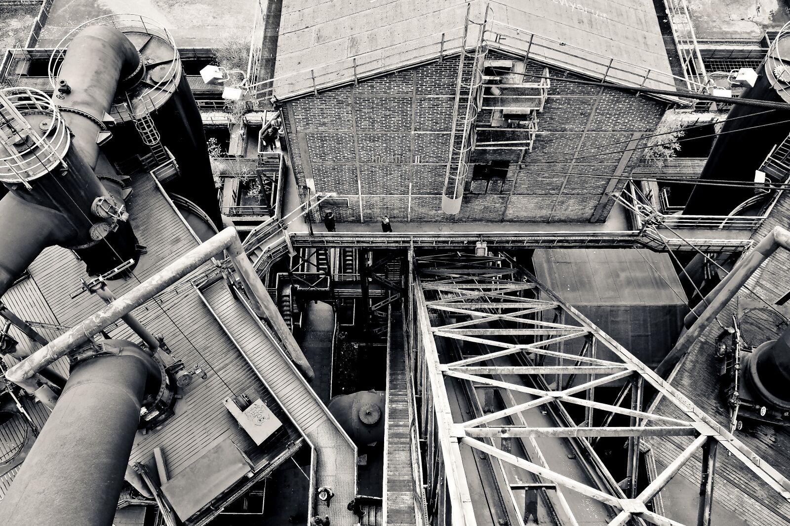Olympus OM-D E-M10 sample photo. Architecture, steel mill, factory photography