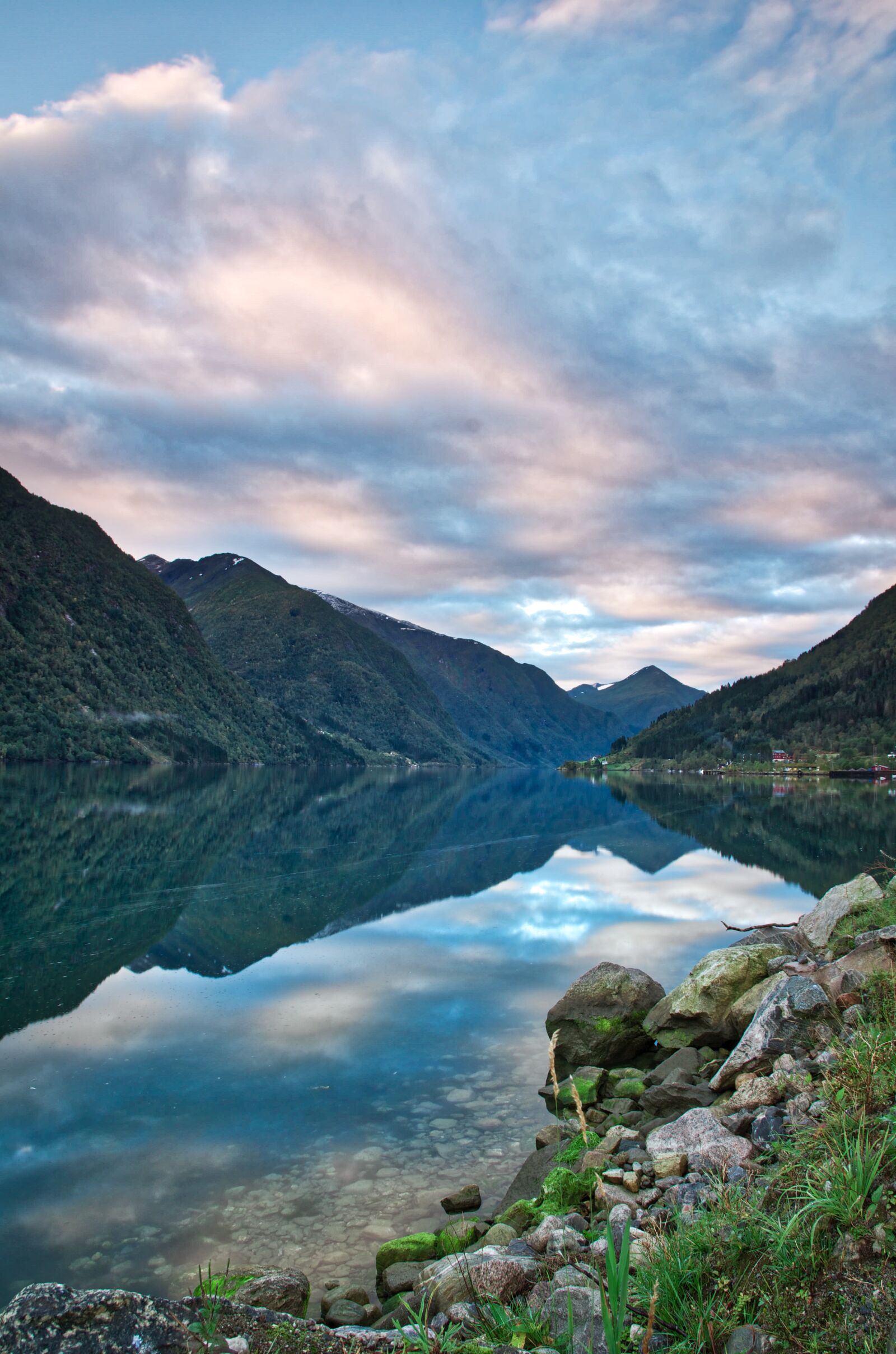 Pentax K-5 sample photo. Fjord, water, mountain photography