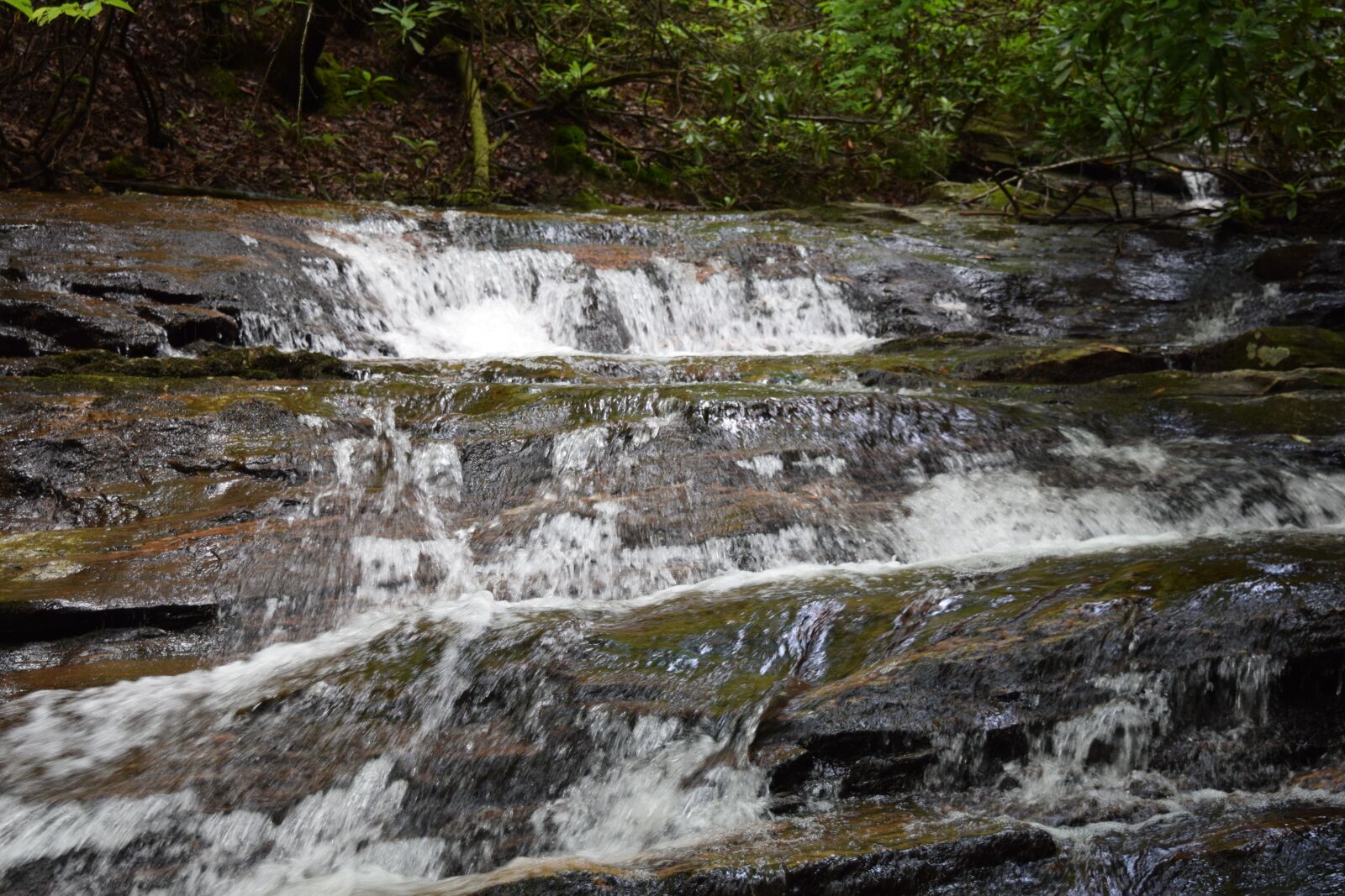 Nikon D3300 sample photo. River, waterfall, forest photography