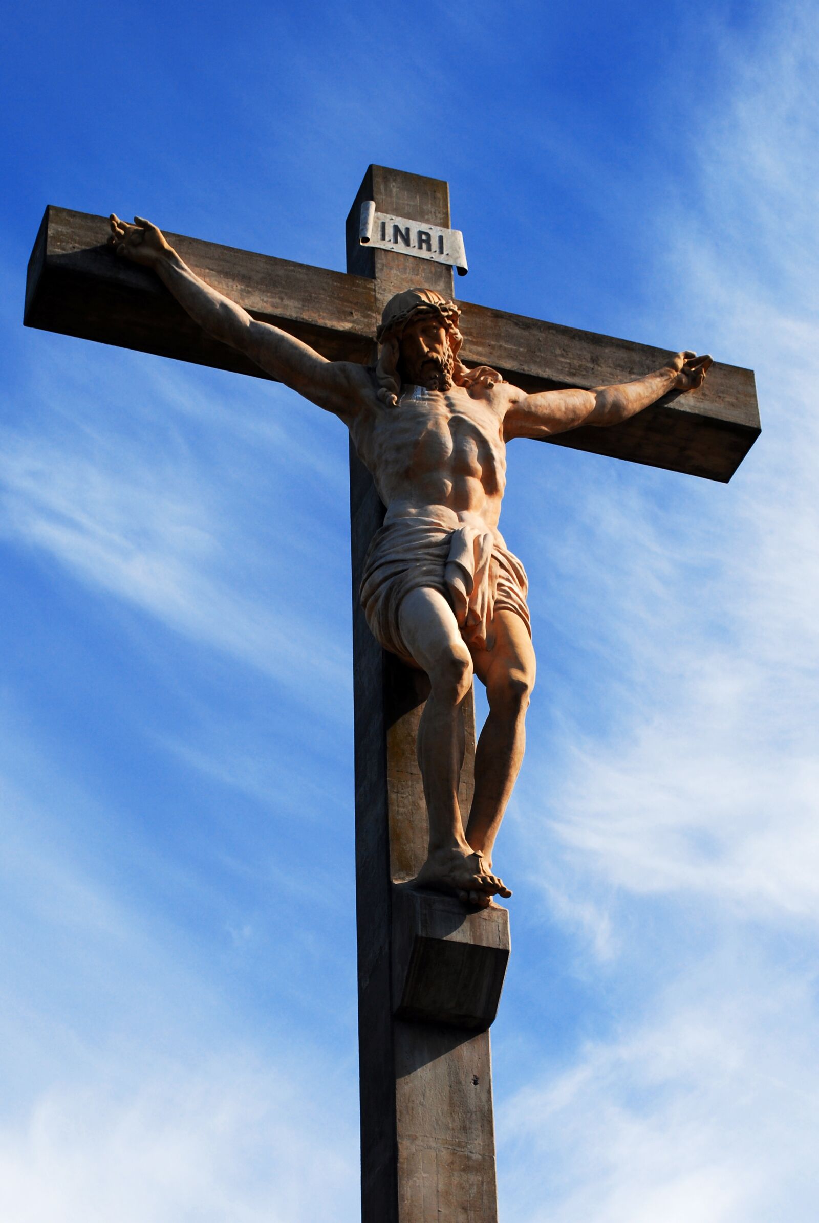 Nikon D60 sample photo. Christian cross, sky, religion photography