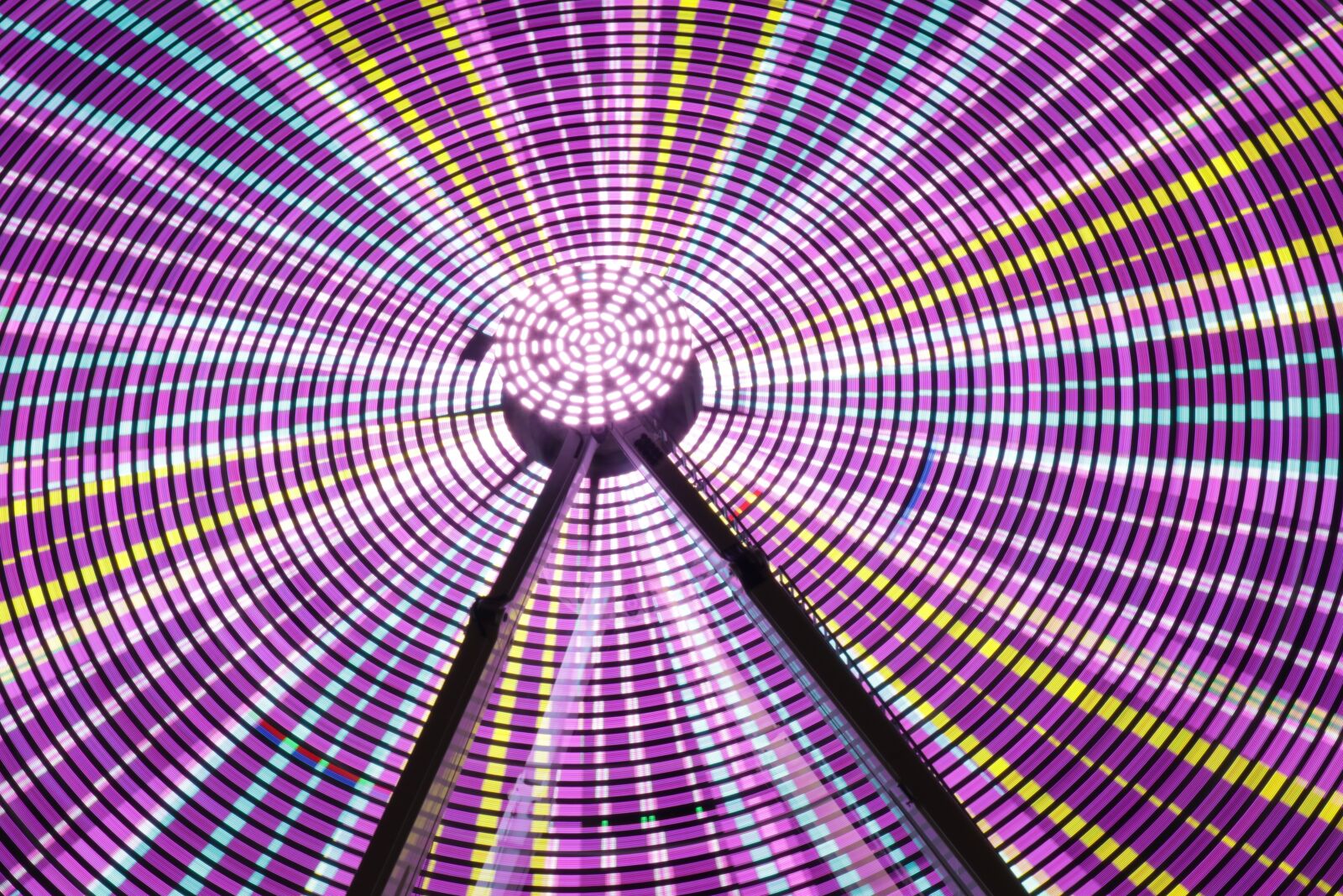 Canon EOS 80D sample photo. Ferris, wheel, night photography