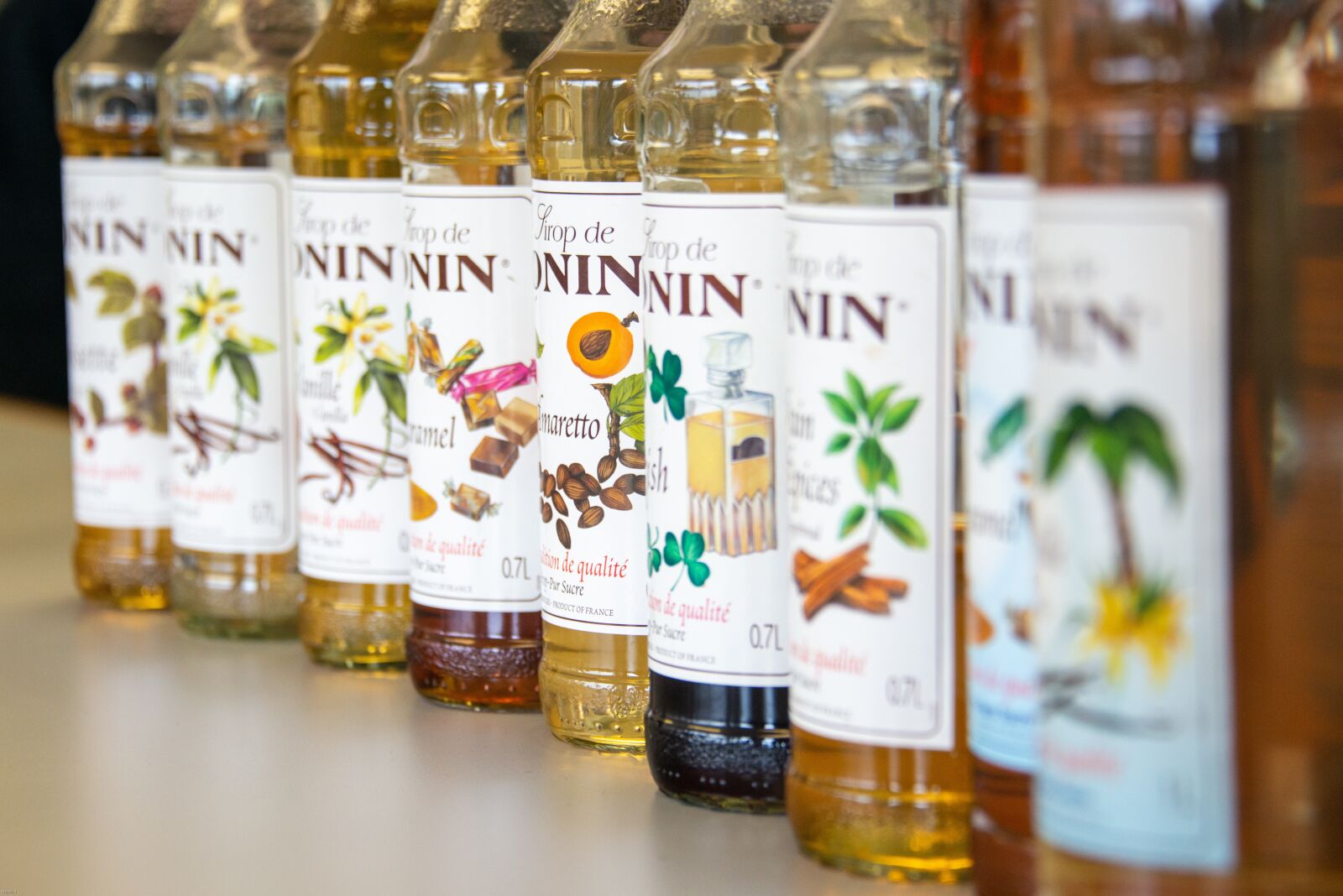 Nikon D800 sample photo. Monin, coffee, syrup photography