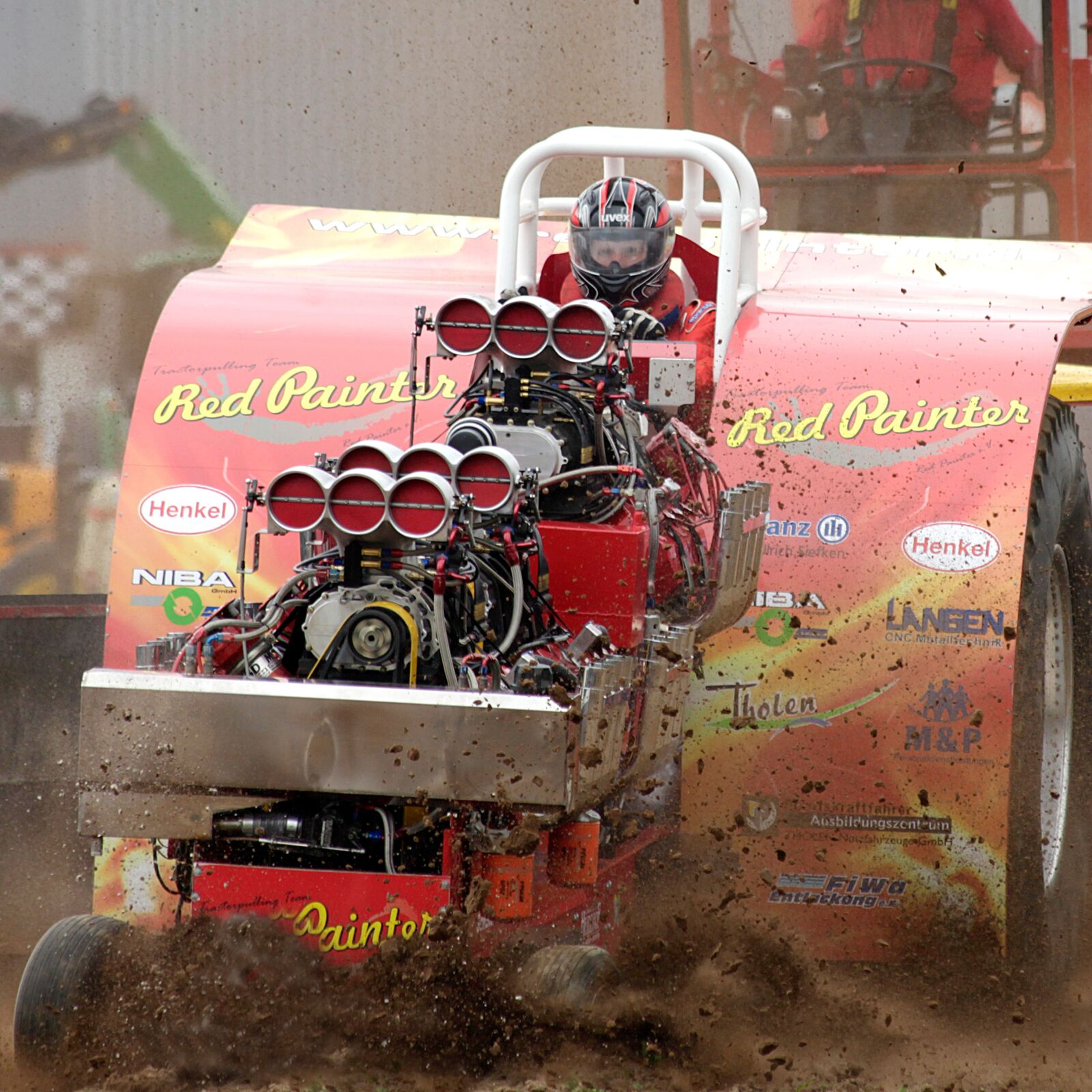 Canon EOS 5D Mark II sample photo. Tractor, pulling, machine photography