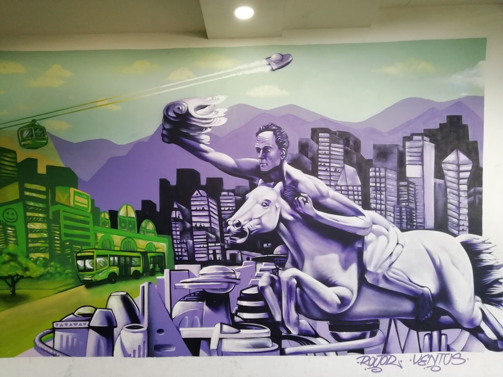 HUAWEI P SMART sample photo. Mural, history, colombia photography