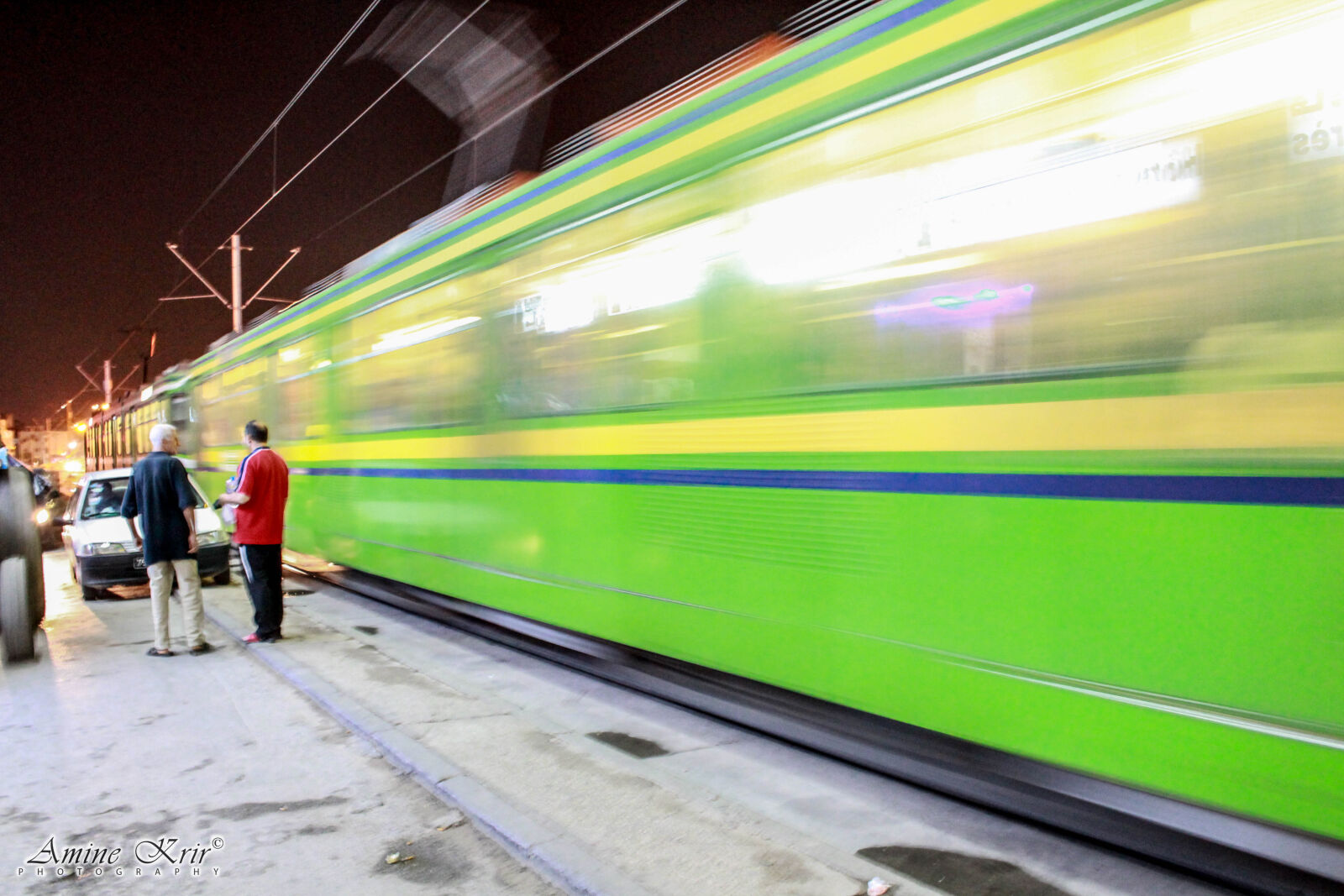 Canon EOS 700D (EOS Rebel T5i / EOS Kiss X7i) sample photo. Electric, train, long, exposure photography