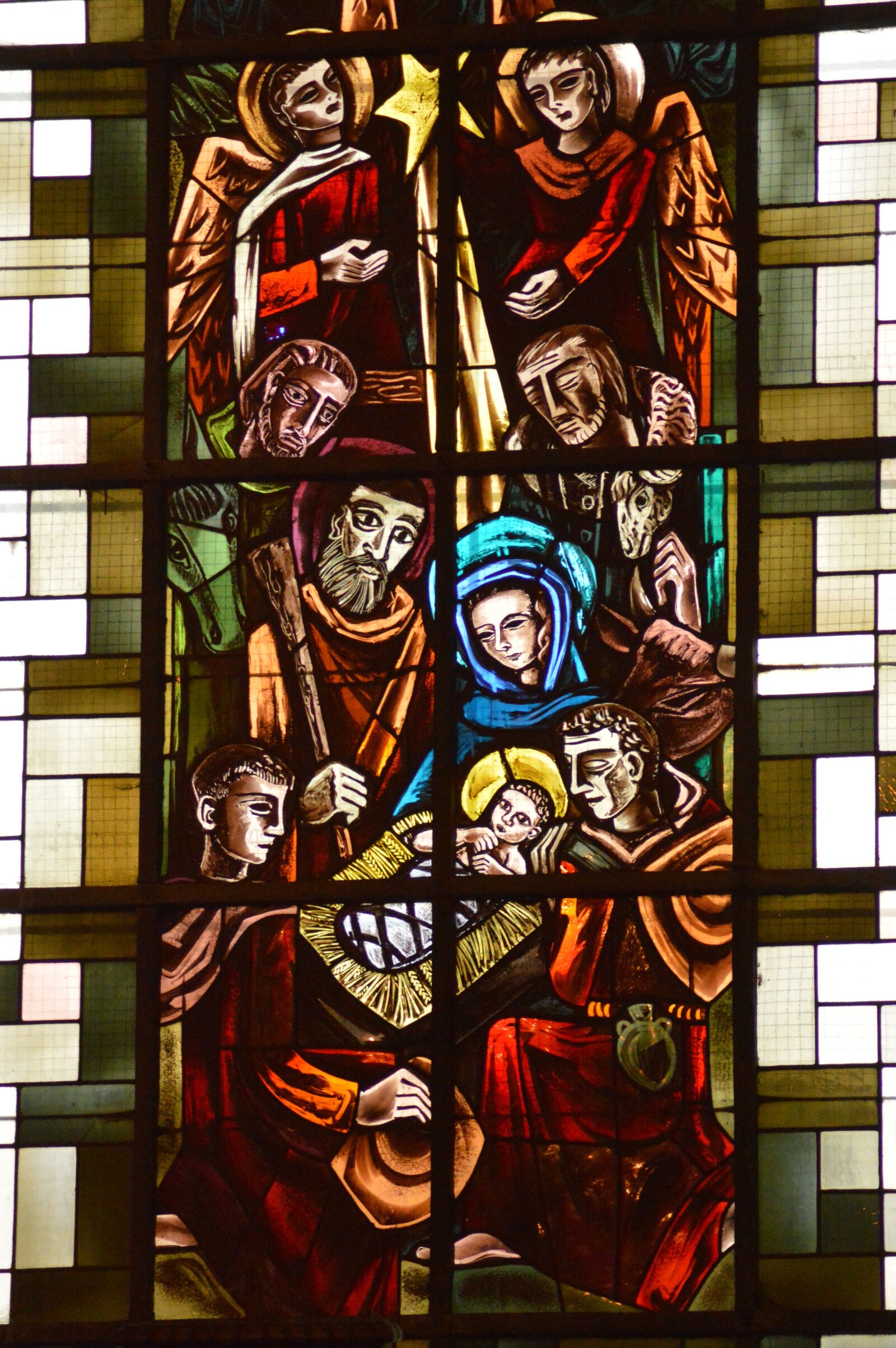 Nikon D3200 sample photo. Stained glass, window, church photography