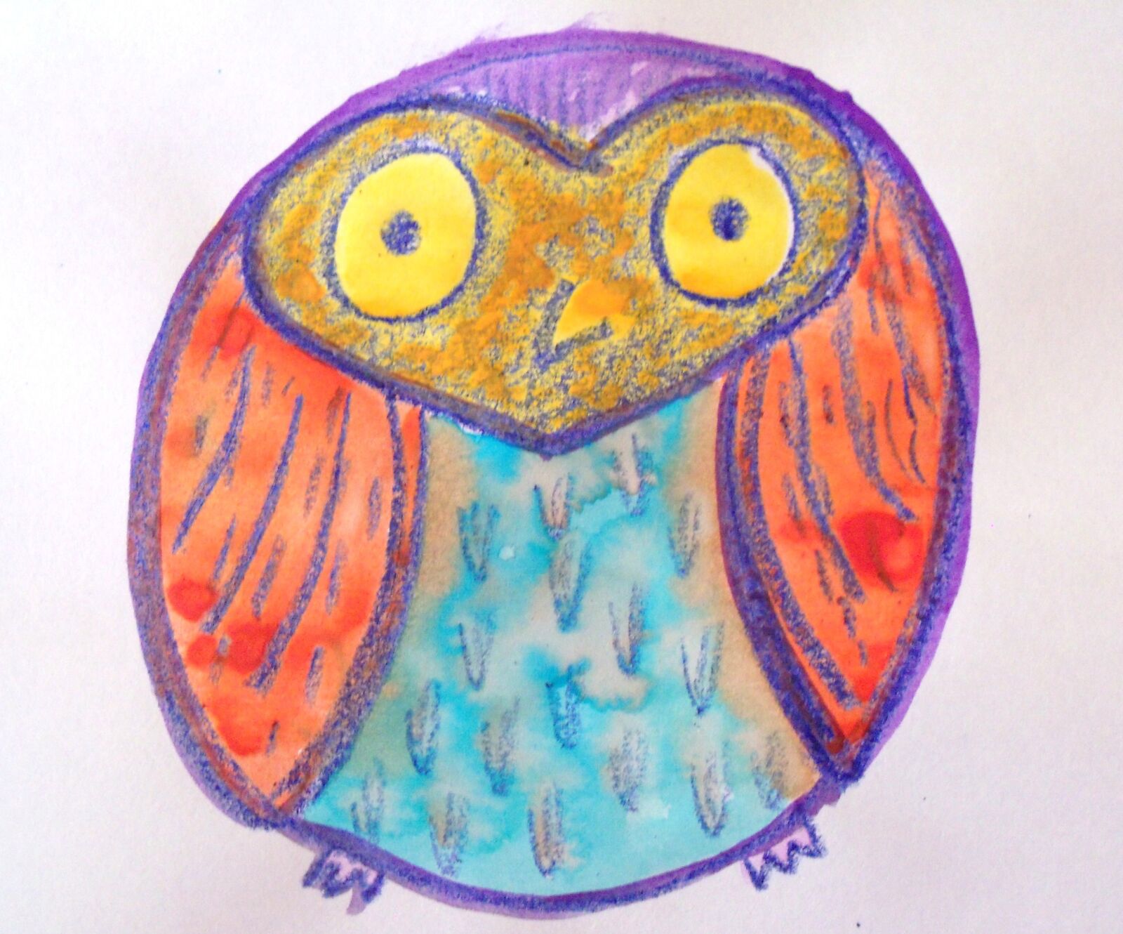 Kodak EASYSHARE C190 DIGITAL CAMERA sample photo. Owl, bird, nocturnal photography