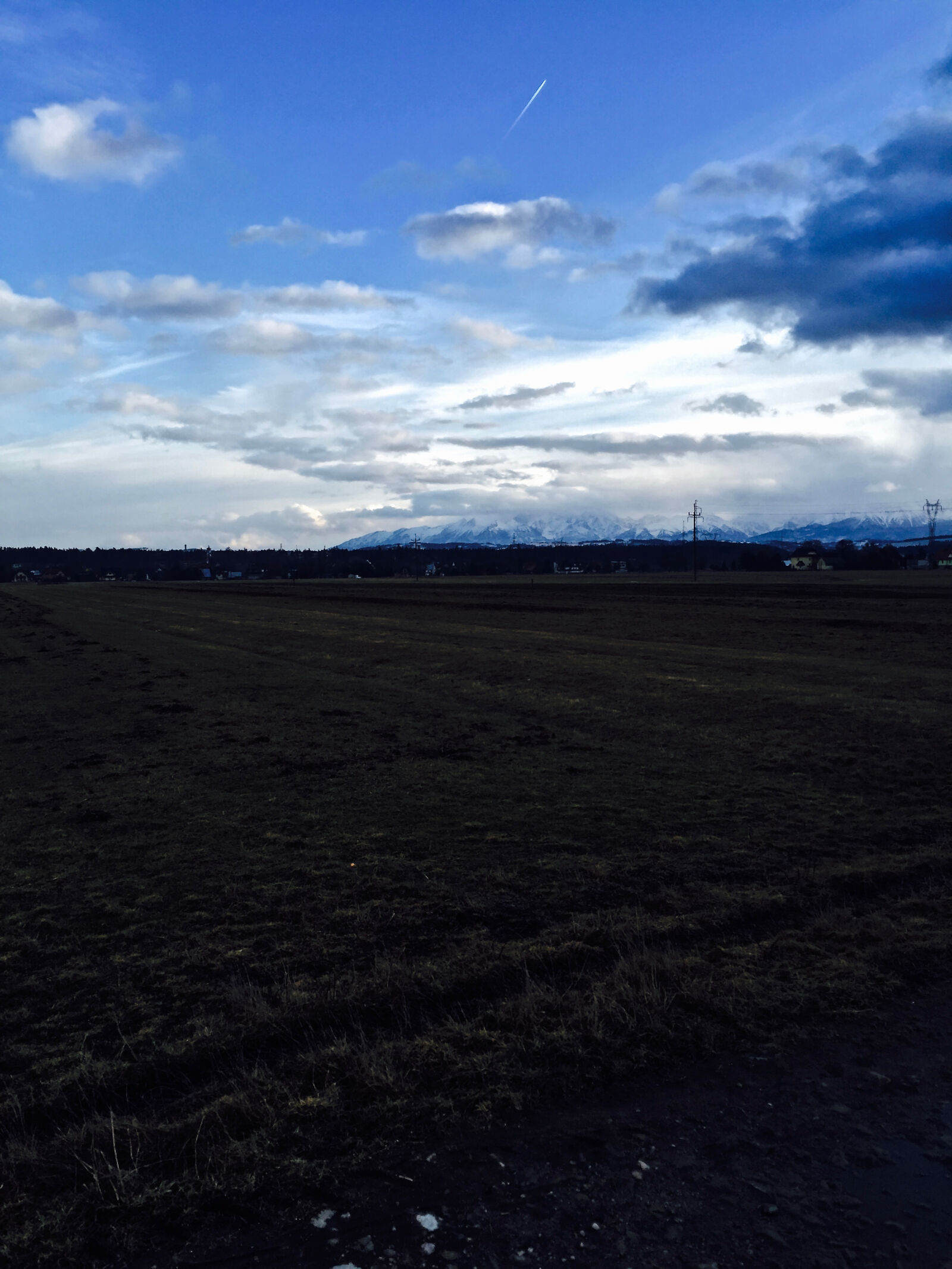 Apple iPhone 6 sample photo. Blue, mountains, sky, winter photography