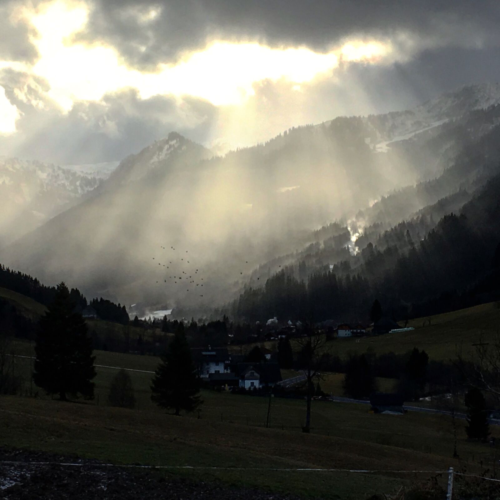 Apple iPhone 6s sample photo. Sun, clouds, sunbeam photography