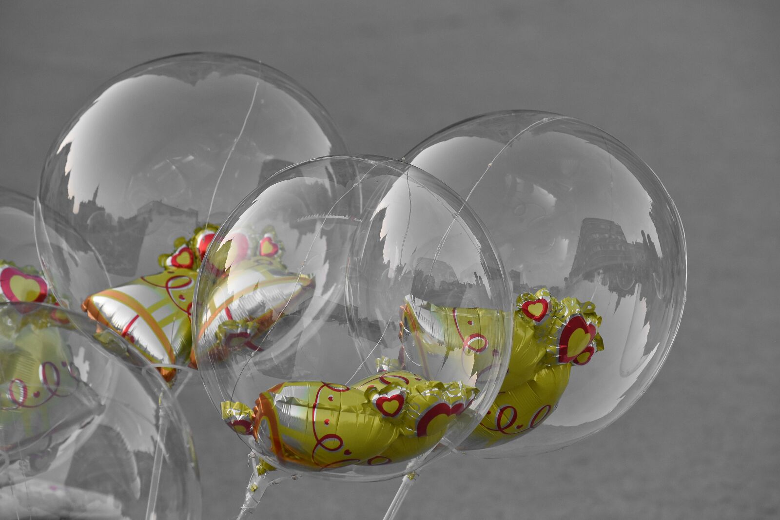 Nikon D5500 sample photo. Balloon, gift, plastic, transparent photography