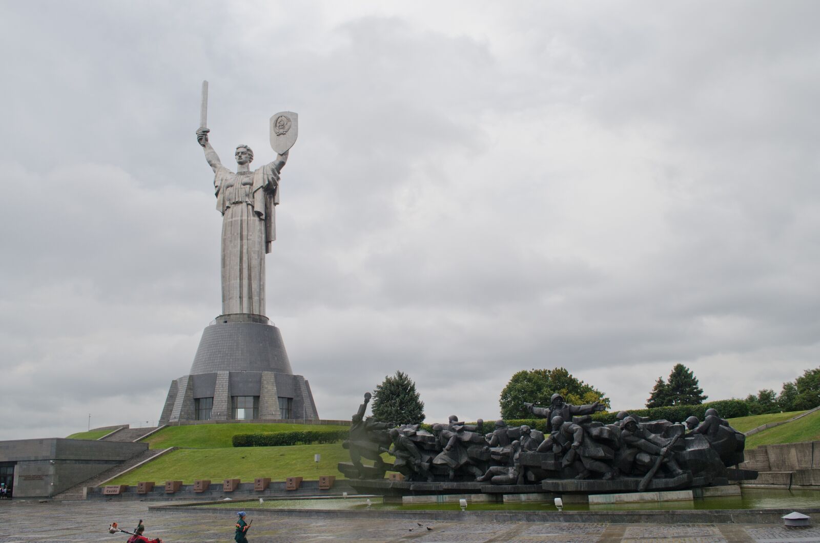 Nikon D5100 sample photo. Kiev, ukraine, motherland monument photography