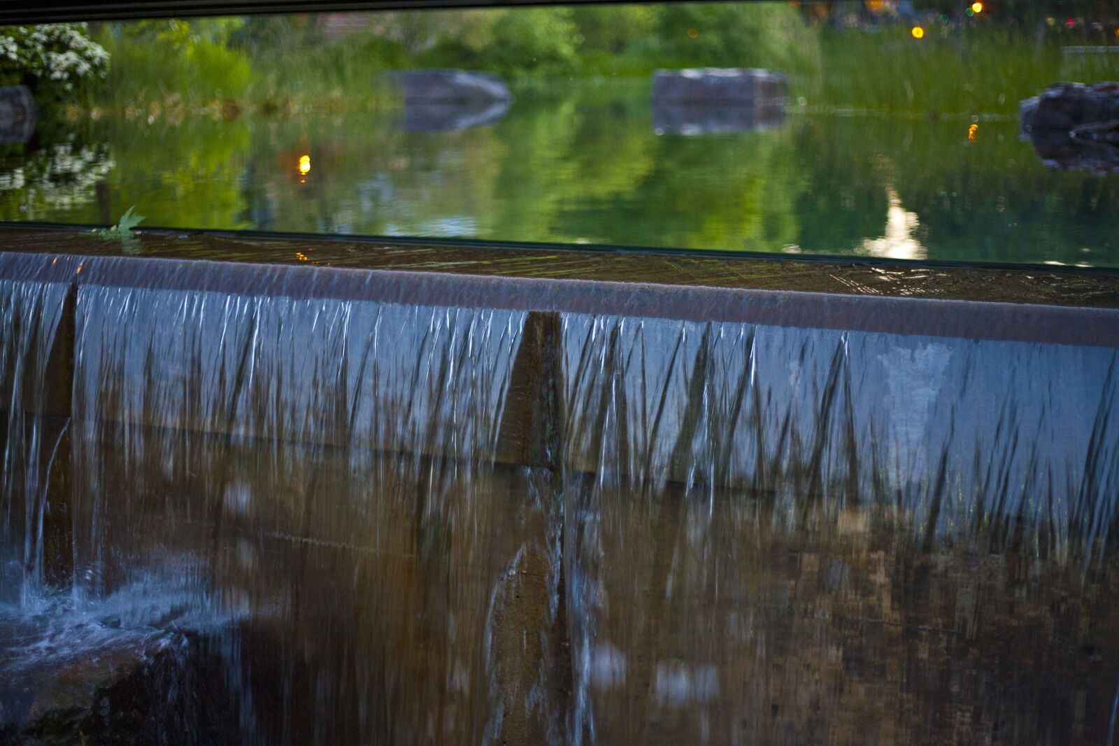 Canon EOS 5D sample photo. Reflections, water, park photography