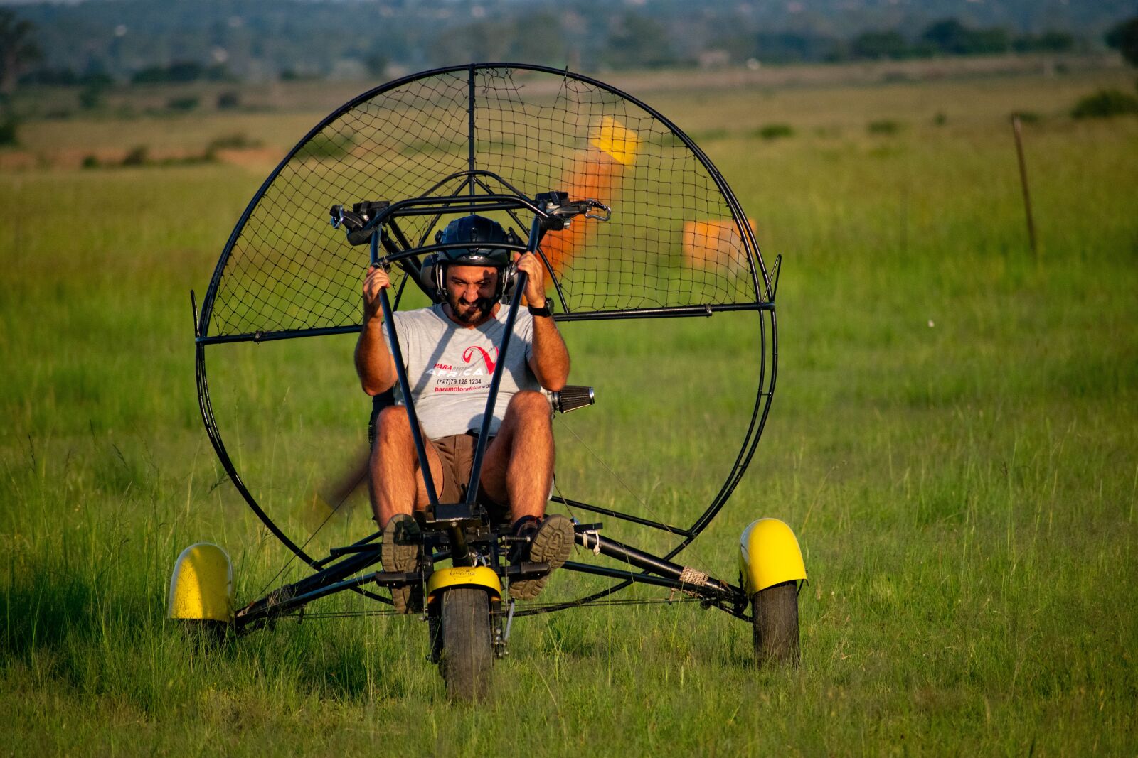 Nikon D3400 sample photo. Paramotor, flight, paragliding photography
