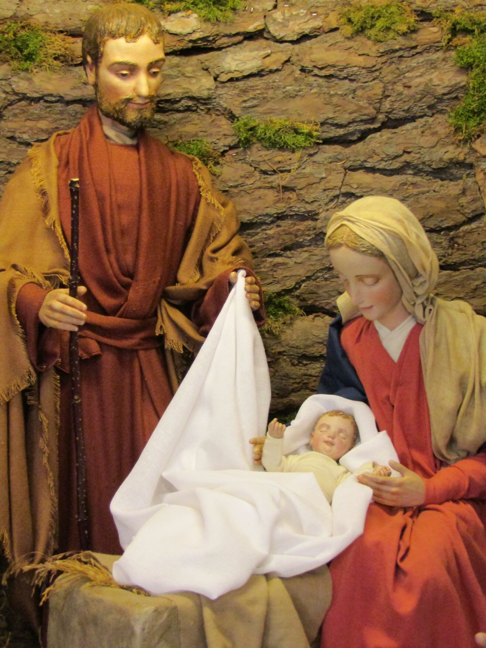 Canon POWERSHOT SX432 IS sample photo. Crib, santon, holy family photography