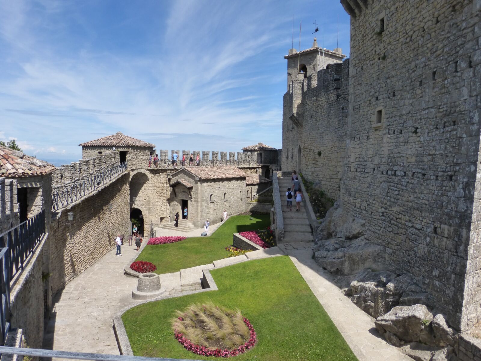 Panasonic Lumix DMC-ZS25 (Lumix DMC-TZ35) sample photo. San marino, castle, architecture photography