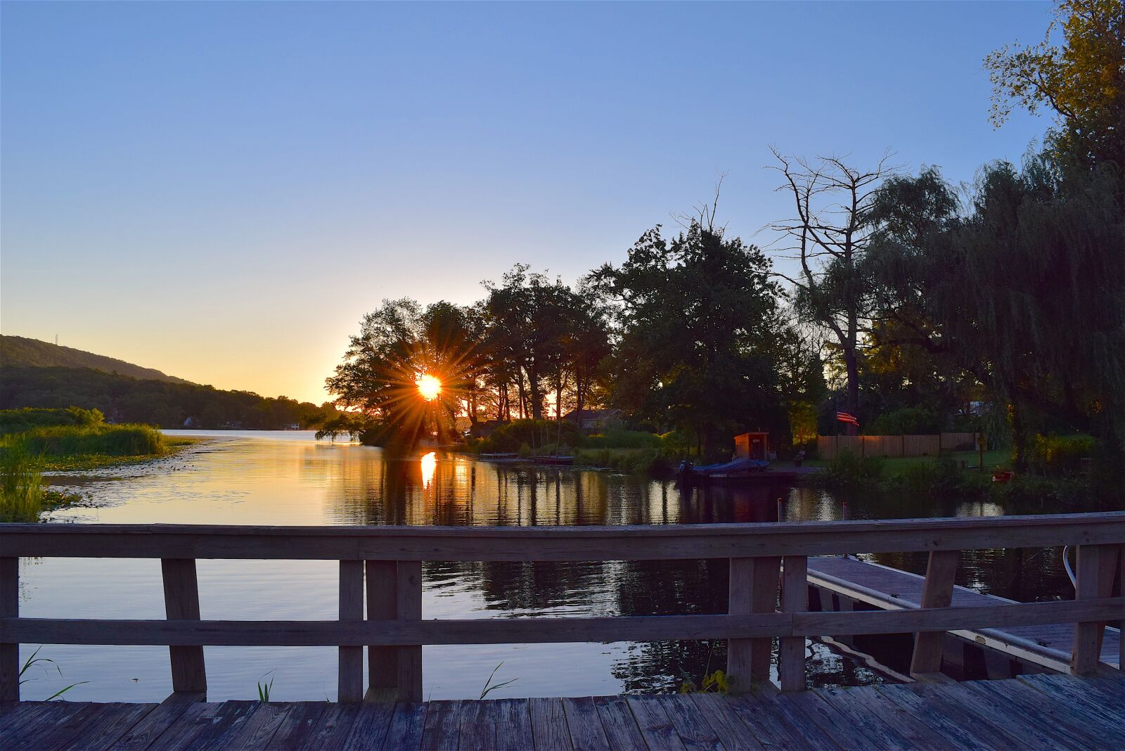 Nikon D3300 sample photo. Sunrise, dock, water photography