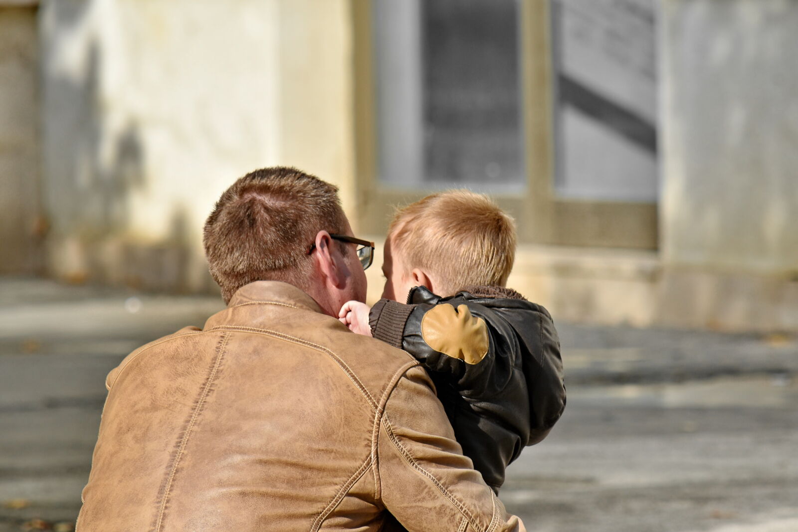 Nikon D5500 sample photo. Embrace, family, father, hug photography