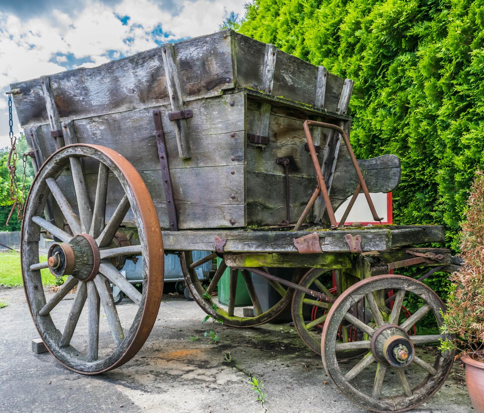 Nikon D3300 sample photo. Cart, handcart, transport photography