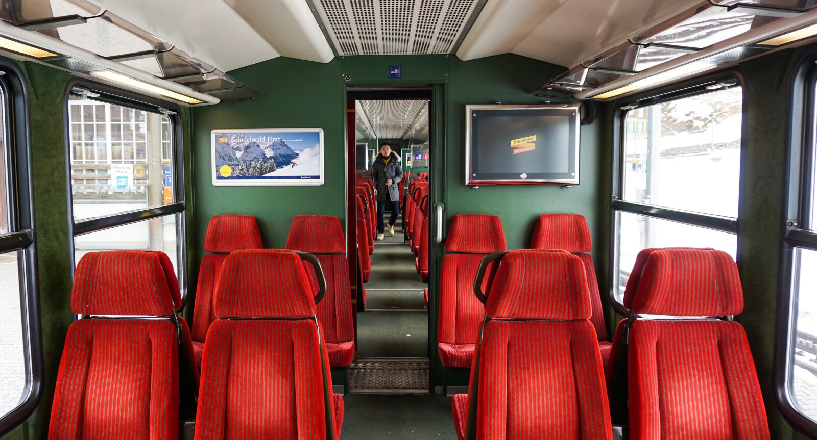 Sony a6000 sample photo. Train seat, seating, train photography