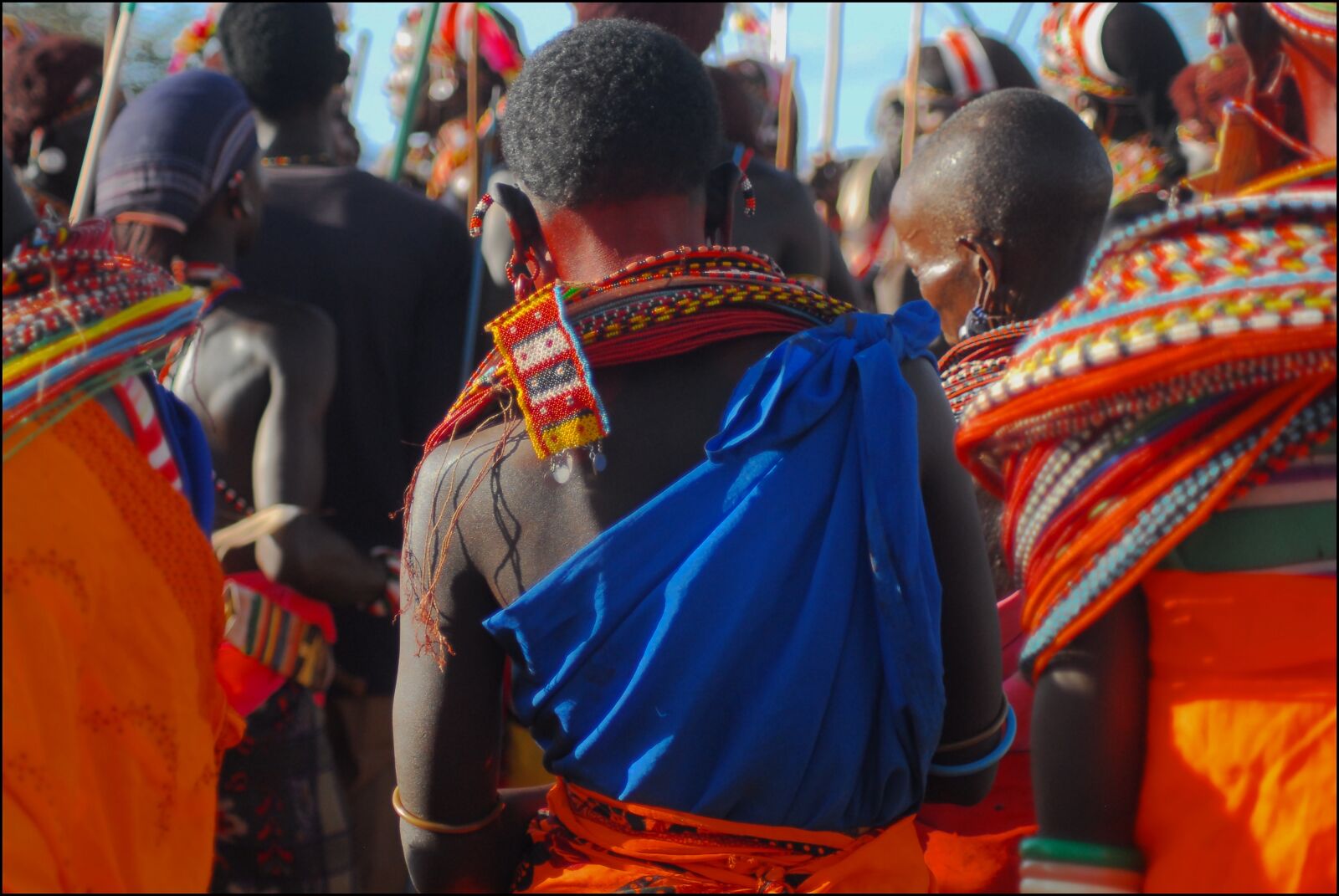 Nikon D200 sample photo. Samburu, ceremony, kenya photography