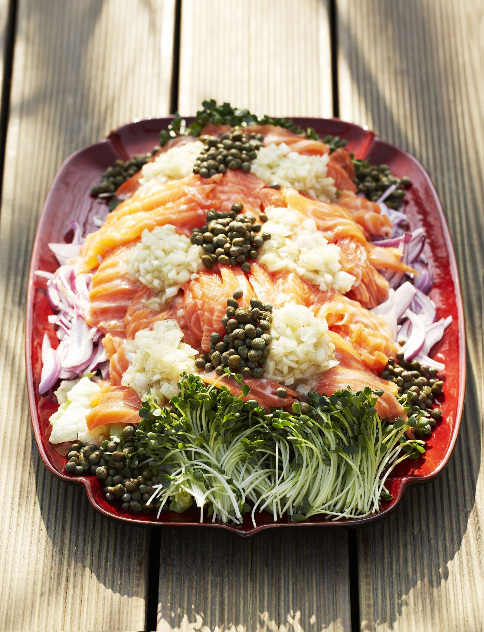 Canon EF 100mm F2.8L Macro IS USM sample photo. Salmon salad, salad, camping photography