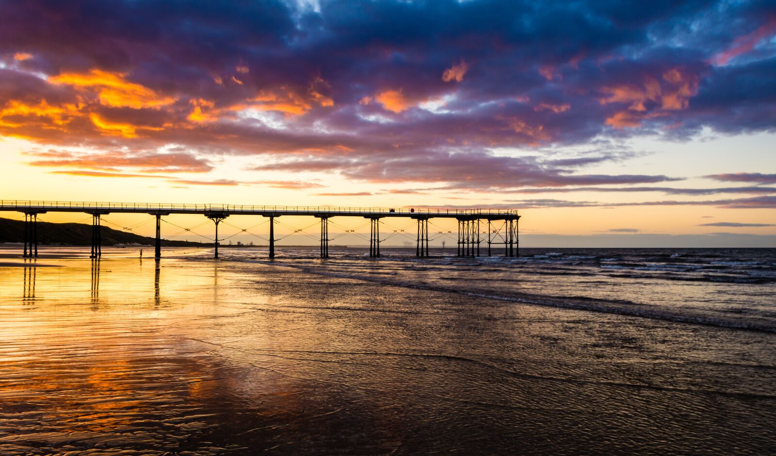 Nikon D7100 sample photo. Pier, saltburn, saltburn by photography