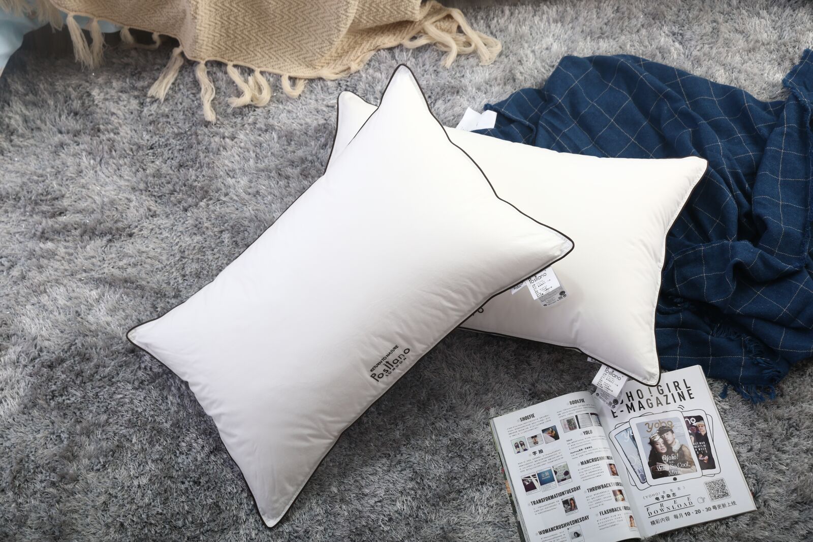 Canon EF 24-70mm F2.8L II USM sample photo. Bedding, pillow, bed linings photography