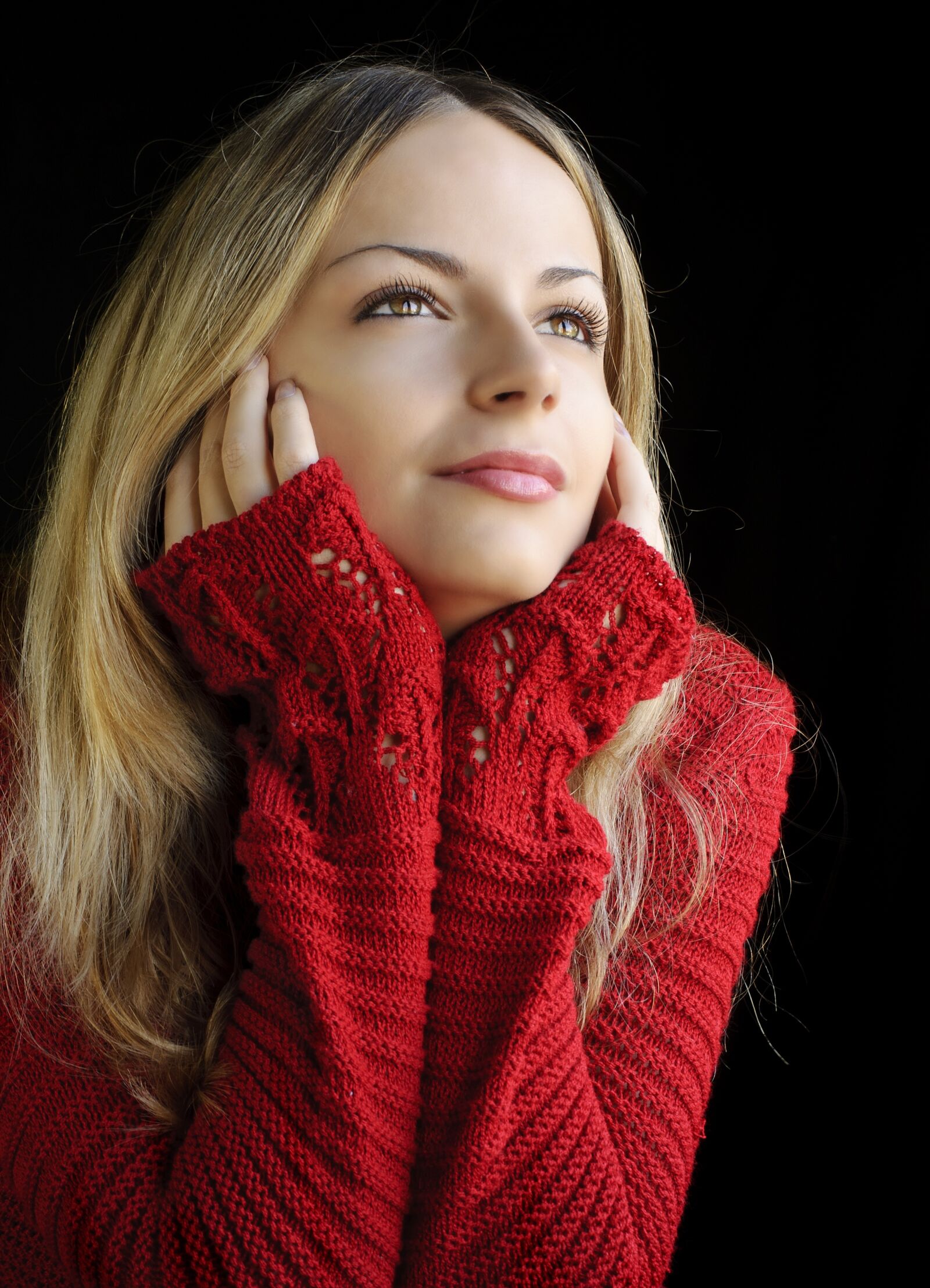 Nikon D5000 sample photo. Woman, fashion, winter photography