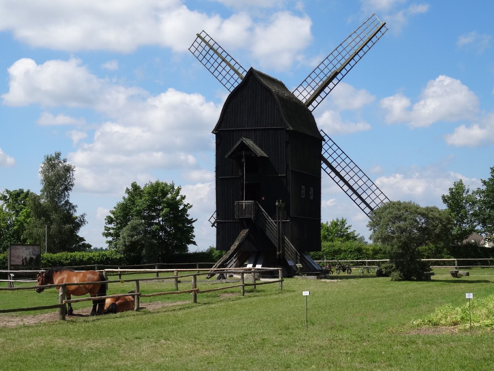Sony DSC-HX50 sample photo. Windmill, mill, mecklenburg photography