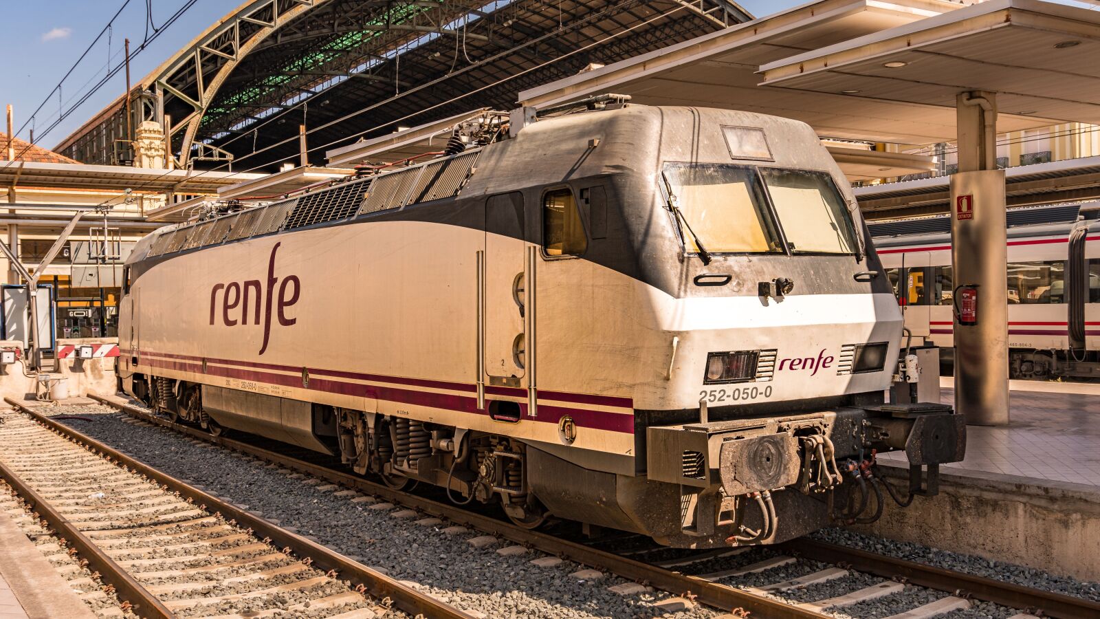 Sony a6300 sample photo. Locomotive, railway, railway station photography