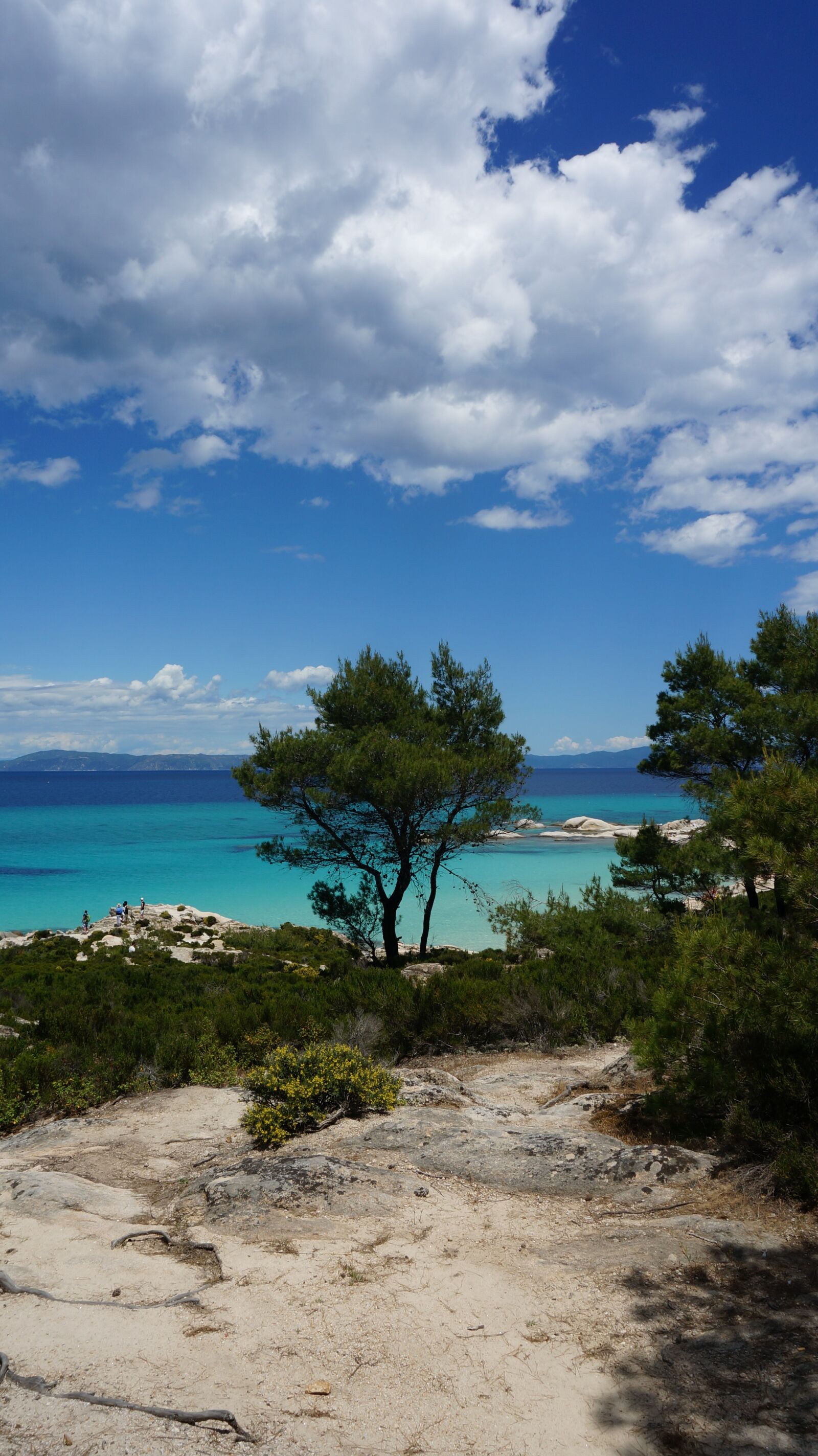 Sony Alpha NEX-5T sample photo. Greece, calkidiki, rocks photography
