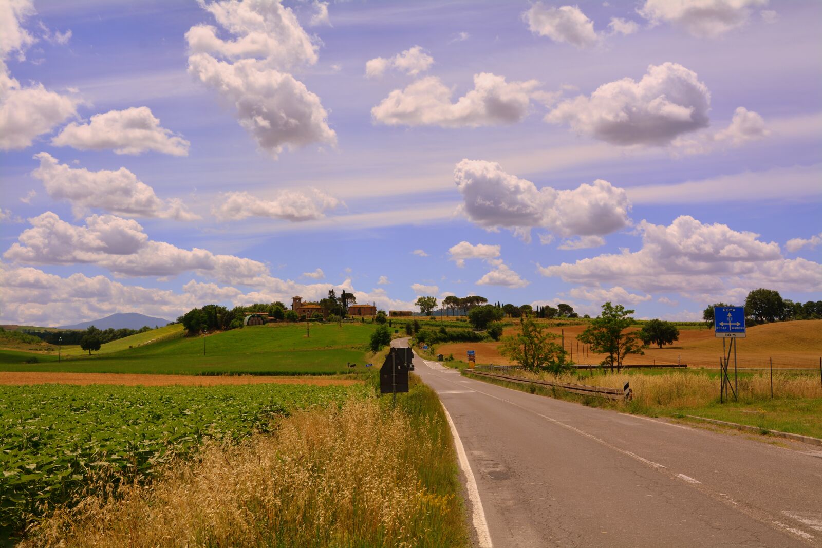 Nikon D7100 sample photo. Campaign, clouds, road photography