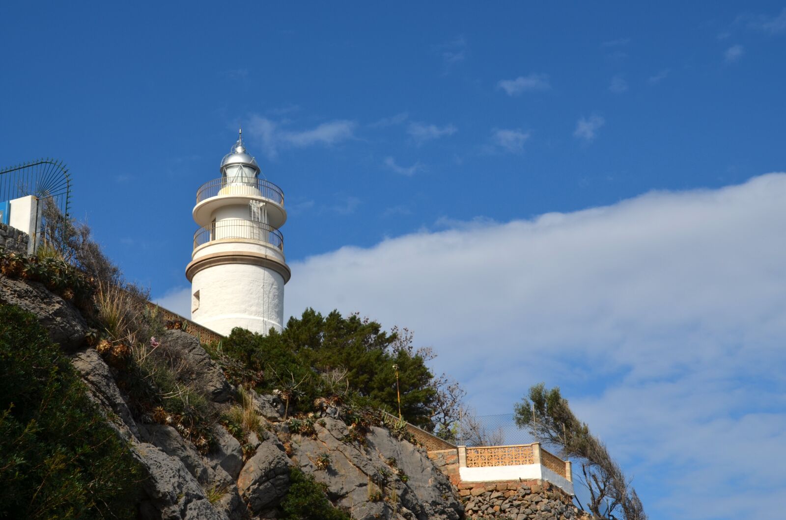 Nikon D5100 sample photo. Lighthouse, sky, clouds photography