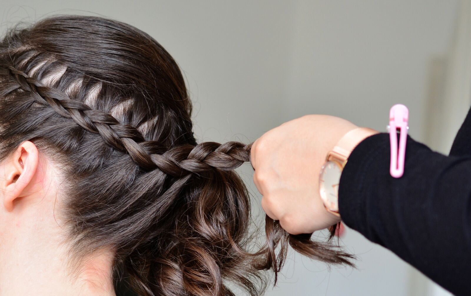 Nikon D5200 sample photo. Hair, braid hair, plait photography