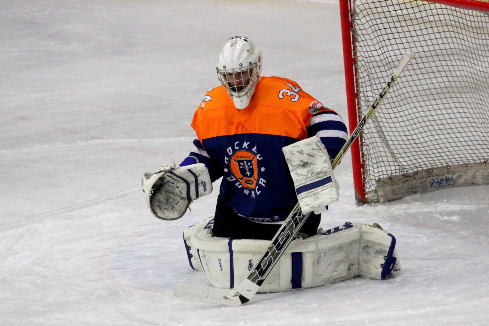 Canon EF-S 55-250mm F4-5.6 IS STM sample photo. Hockey, goalkeeper, hockey player photography