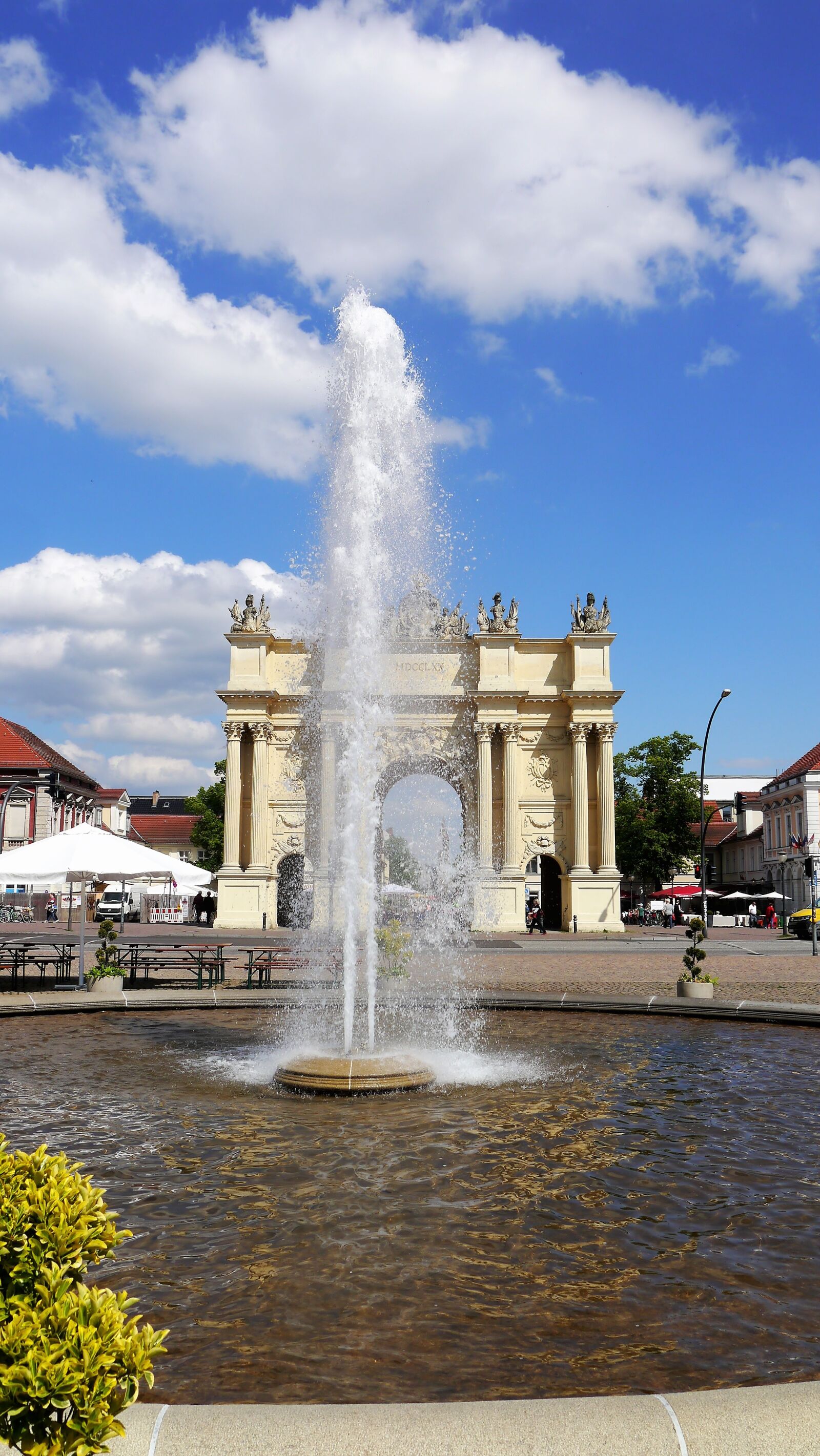 Panasonic Lumix DMC-G3 sample photo. Potsdam, brandenburg gate, places photography